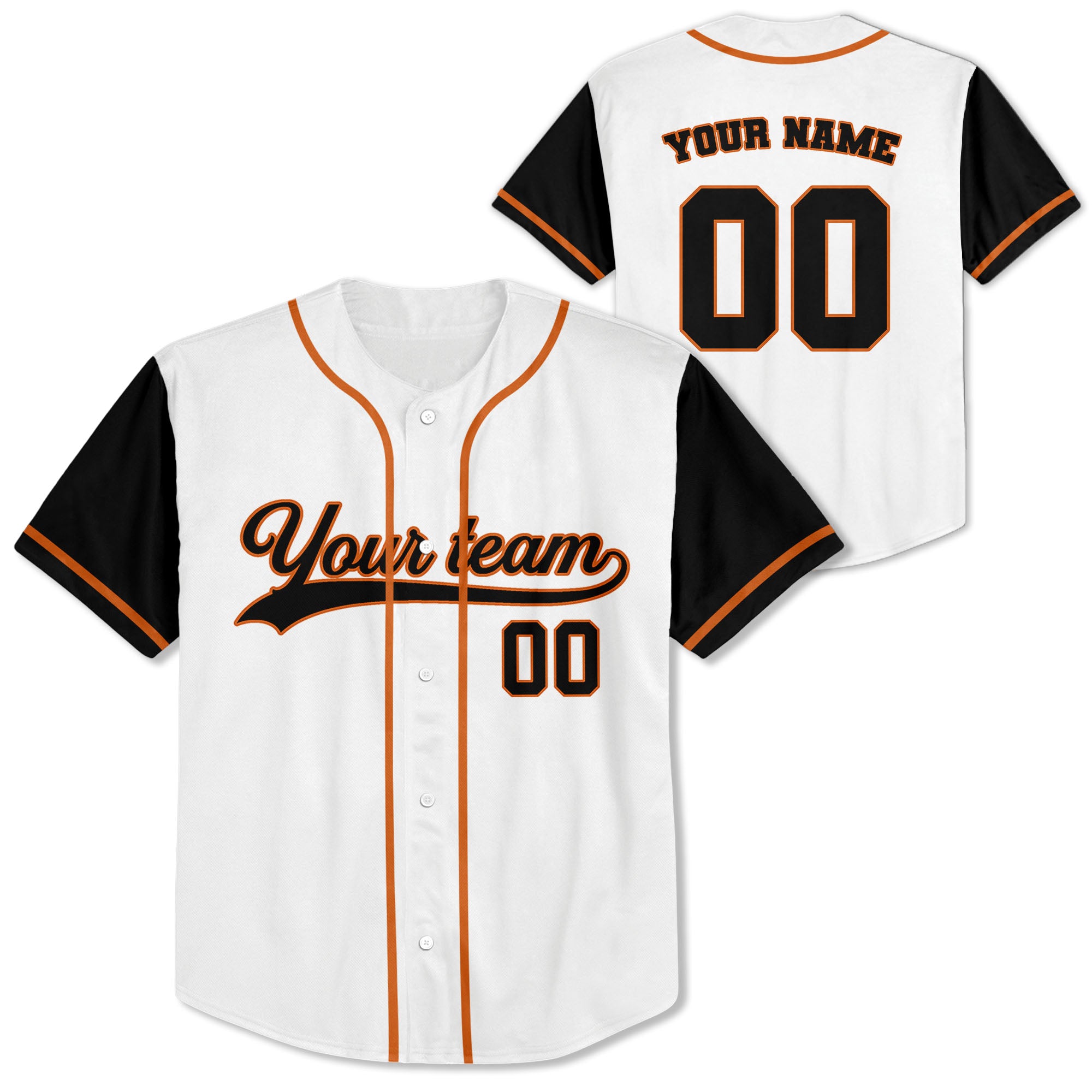 Personalized-Team-Name-And-Number-Collection-Lover-White-Black-Sleeve
