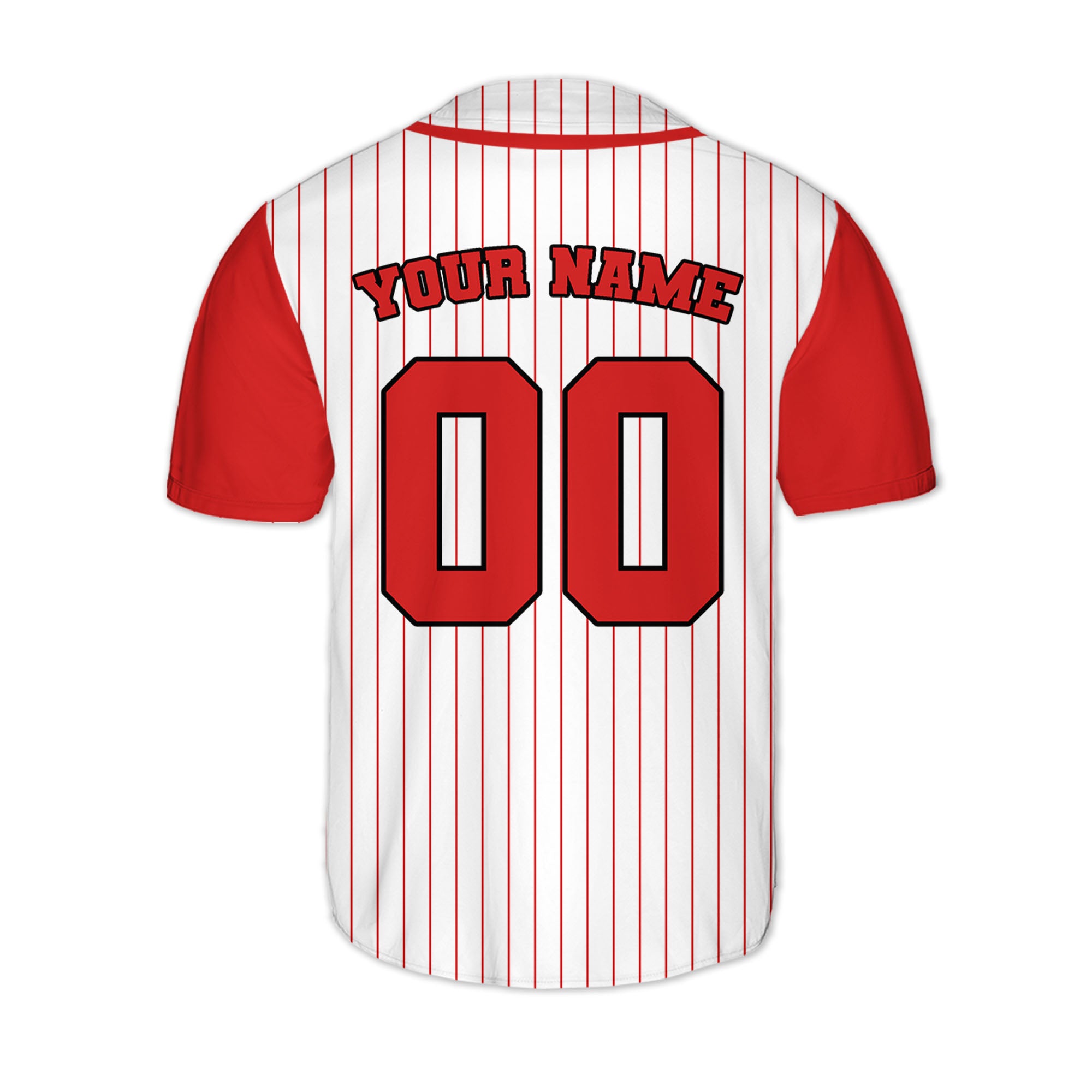 Personalized-Team-Name-And-Number-Collection-Lover-White-Red-Sleeve