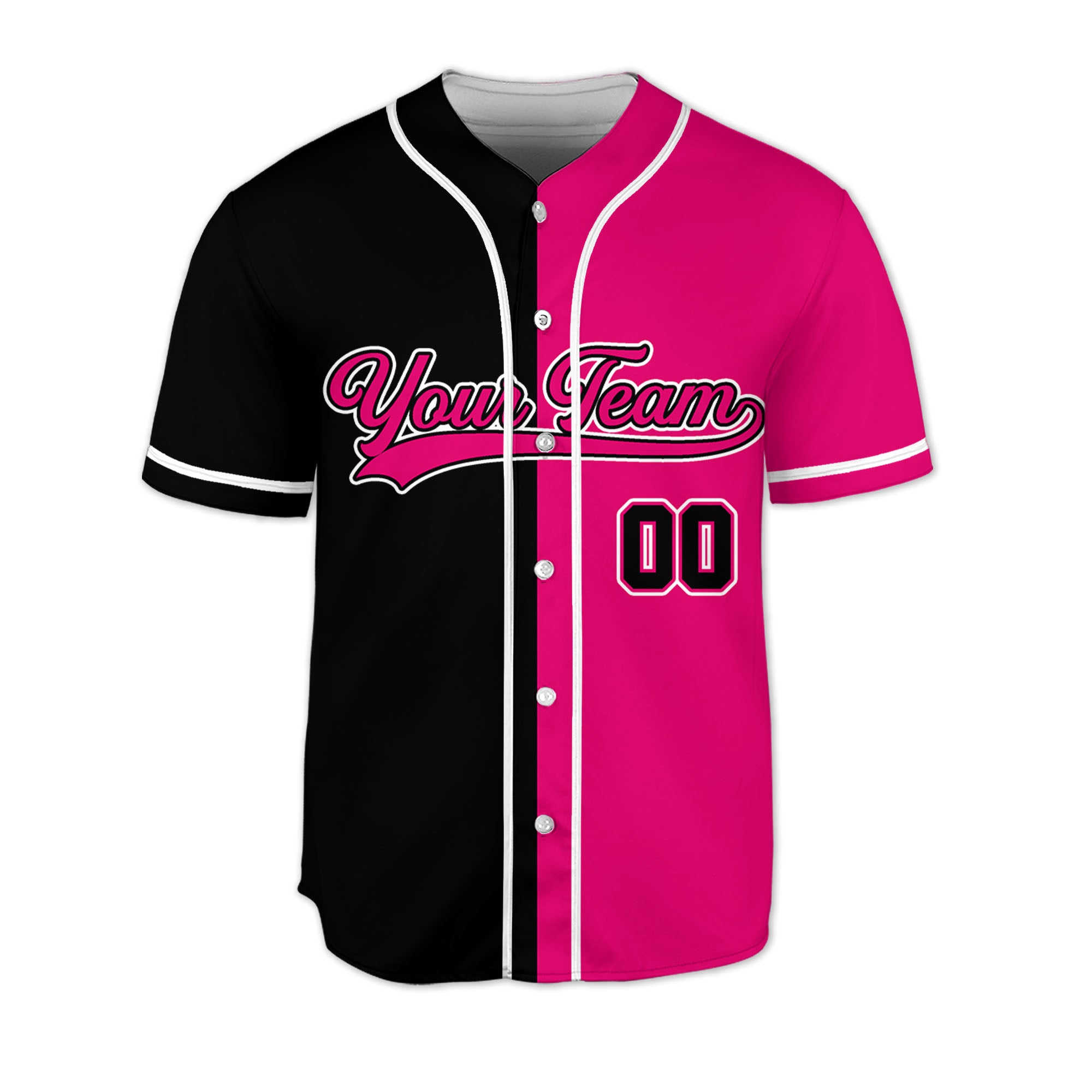 Personalized-Team-Name-And-Number-Collection-Pink-And-Black