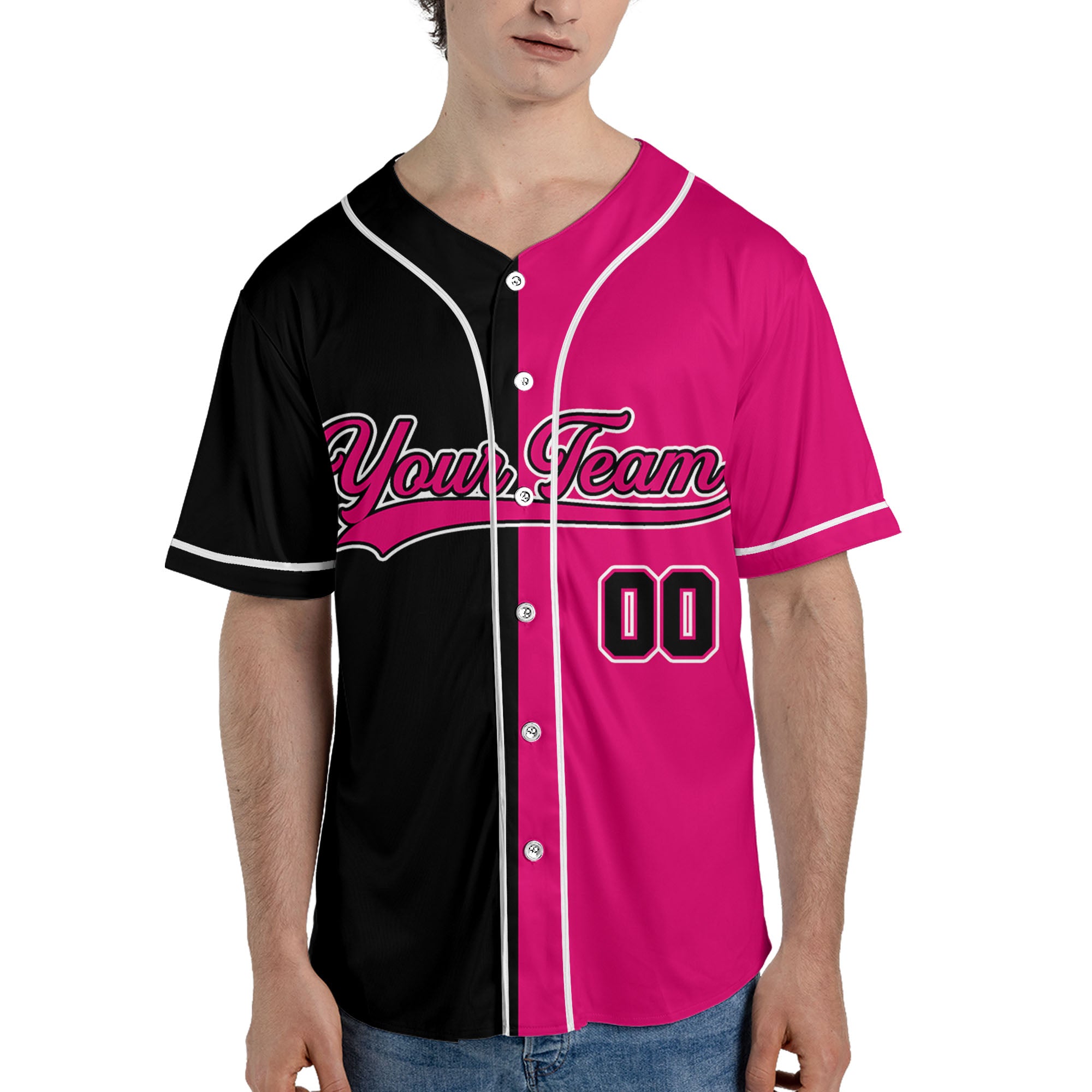 Personalized-Team-Name-And-Number-Collection-Pink-And-Black