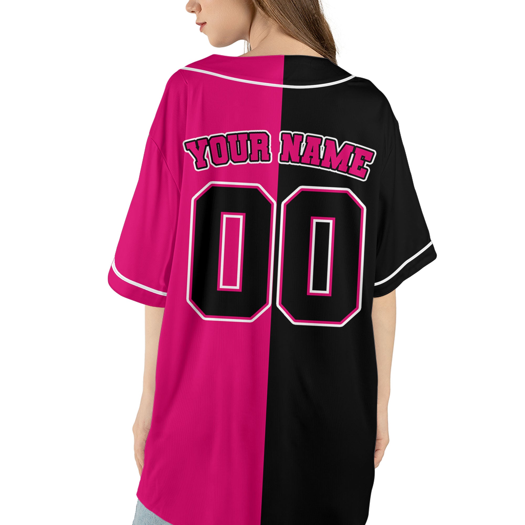 Personalized-Team-Name-And-Number-Collection-Pink-And-Black