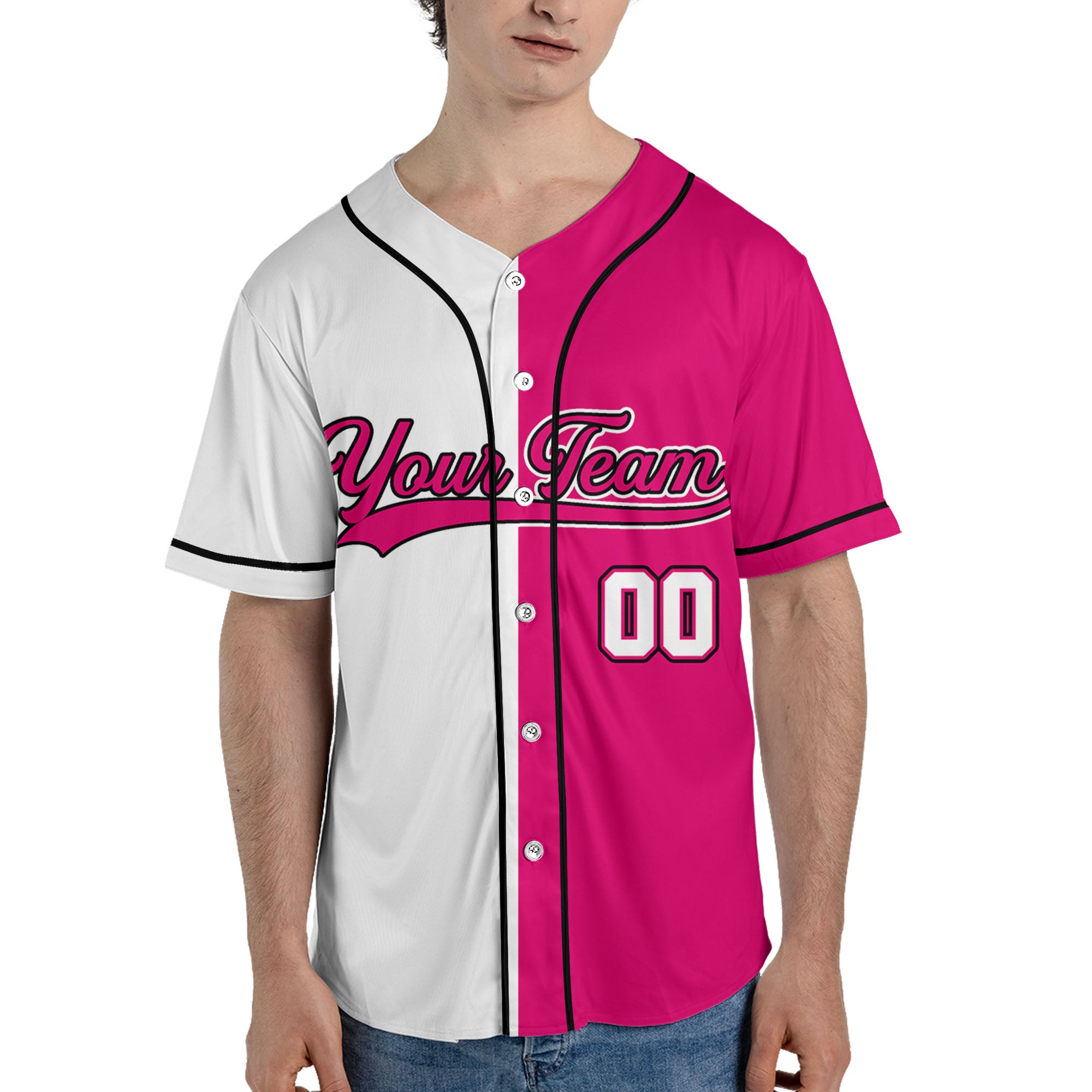 Personalized-Team-Name-And-Number-Collection-Pink-And-White
