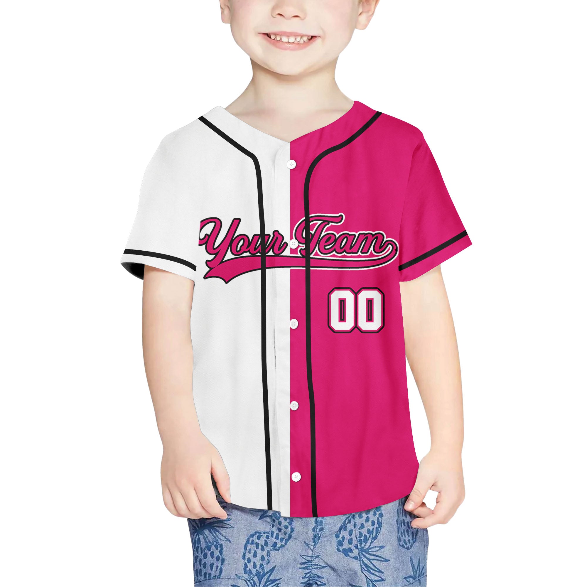 Personalized-Team-Name-And-Number-Collection-Pink-And-White