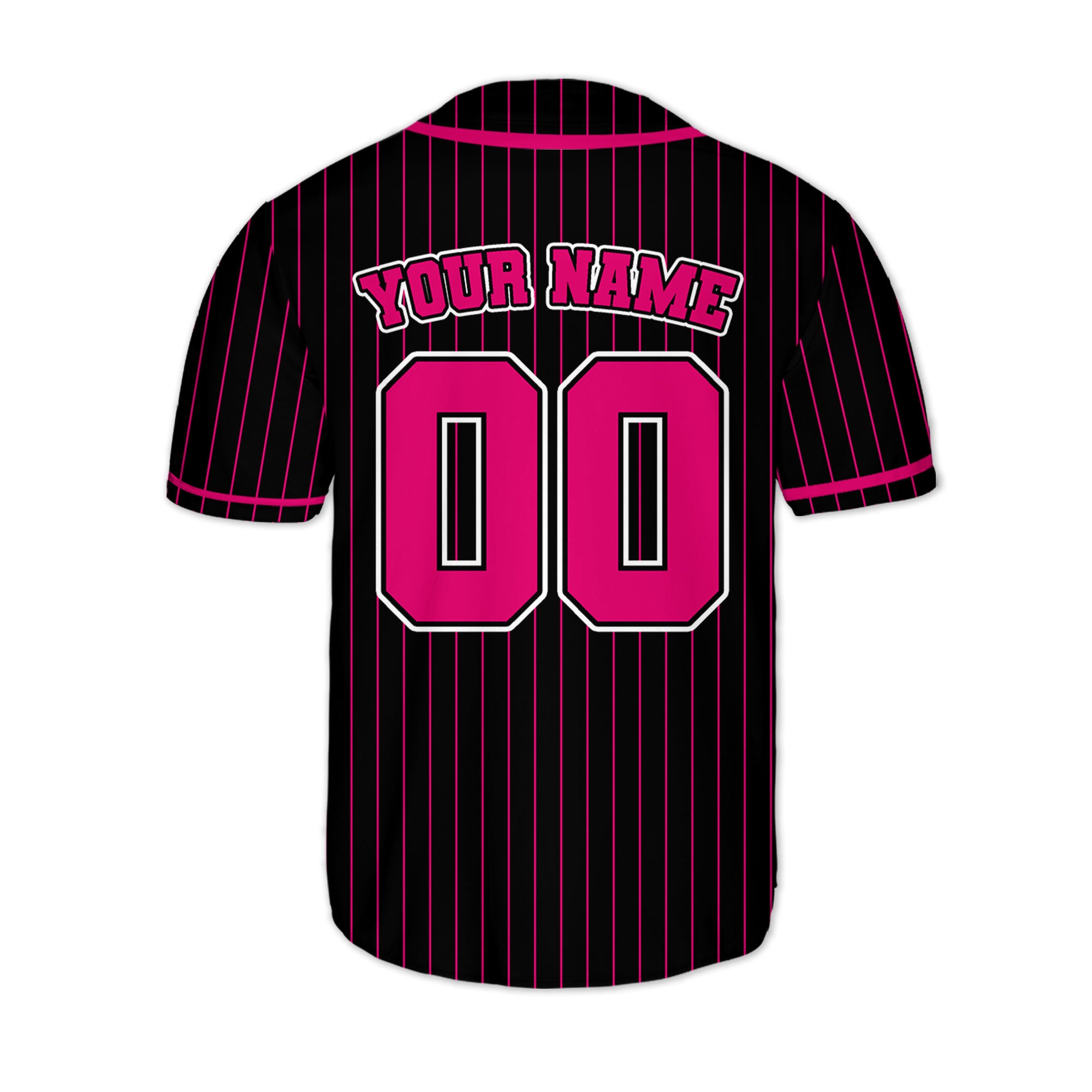 Personalized-Team-Name-And-Number-Collection-Pink-Black-Striped