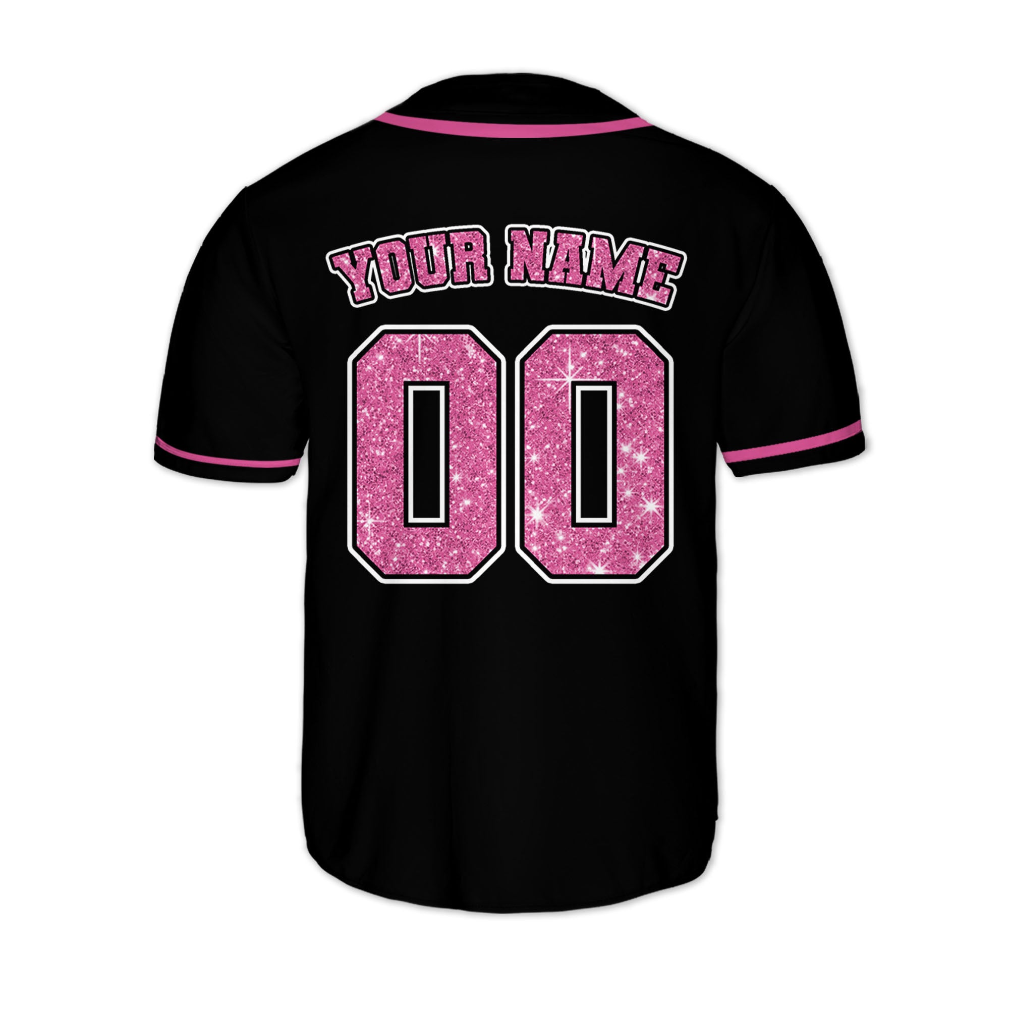 Personalized-Team-Name-And-Number-Collection-Pink-Glitter