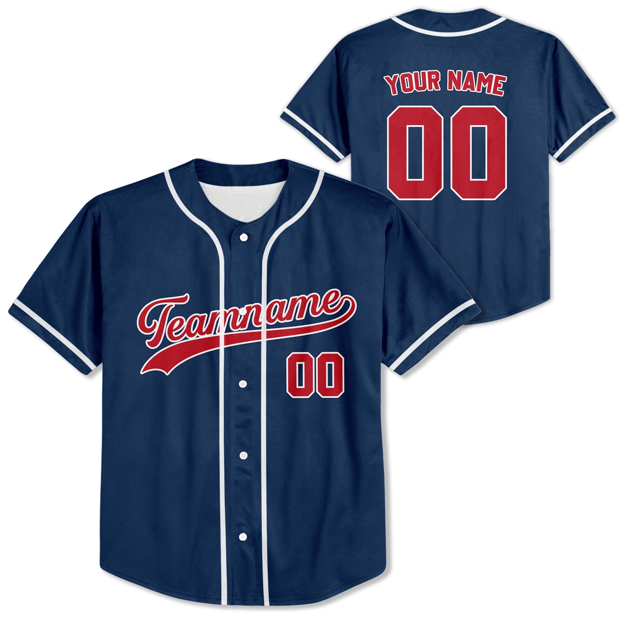 Personalized-Team-Name-And-Number-Collection-Style-Navy