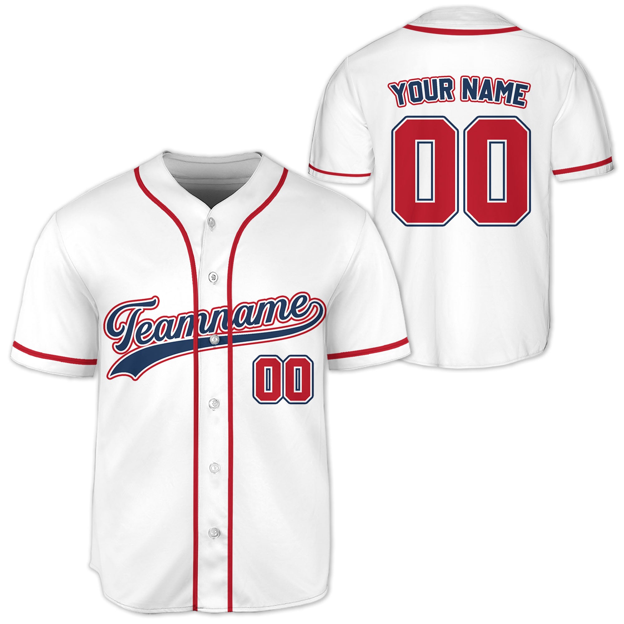 Personalized-Team-Name-And-Number-Collection-Style-White