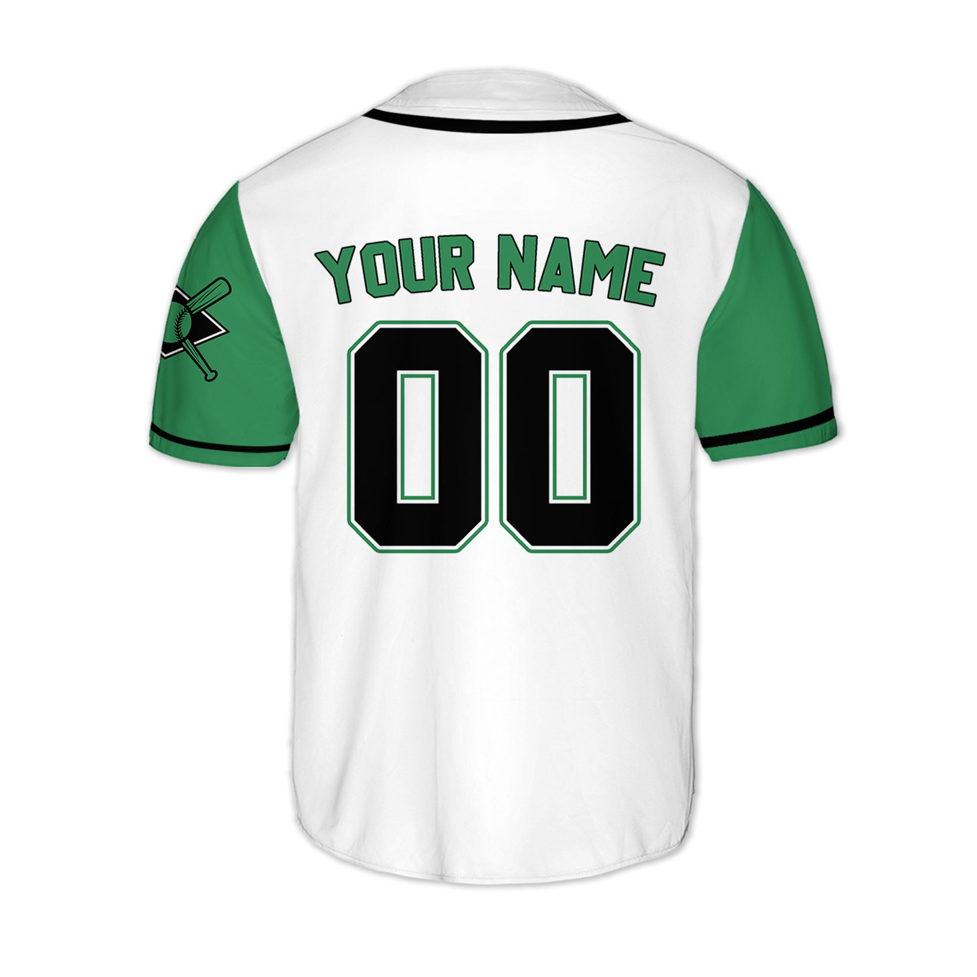Personalized-Team-Name-And-Number-Collection-White-Green-Sleeve