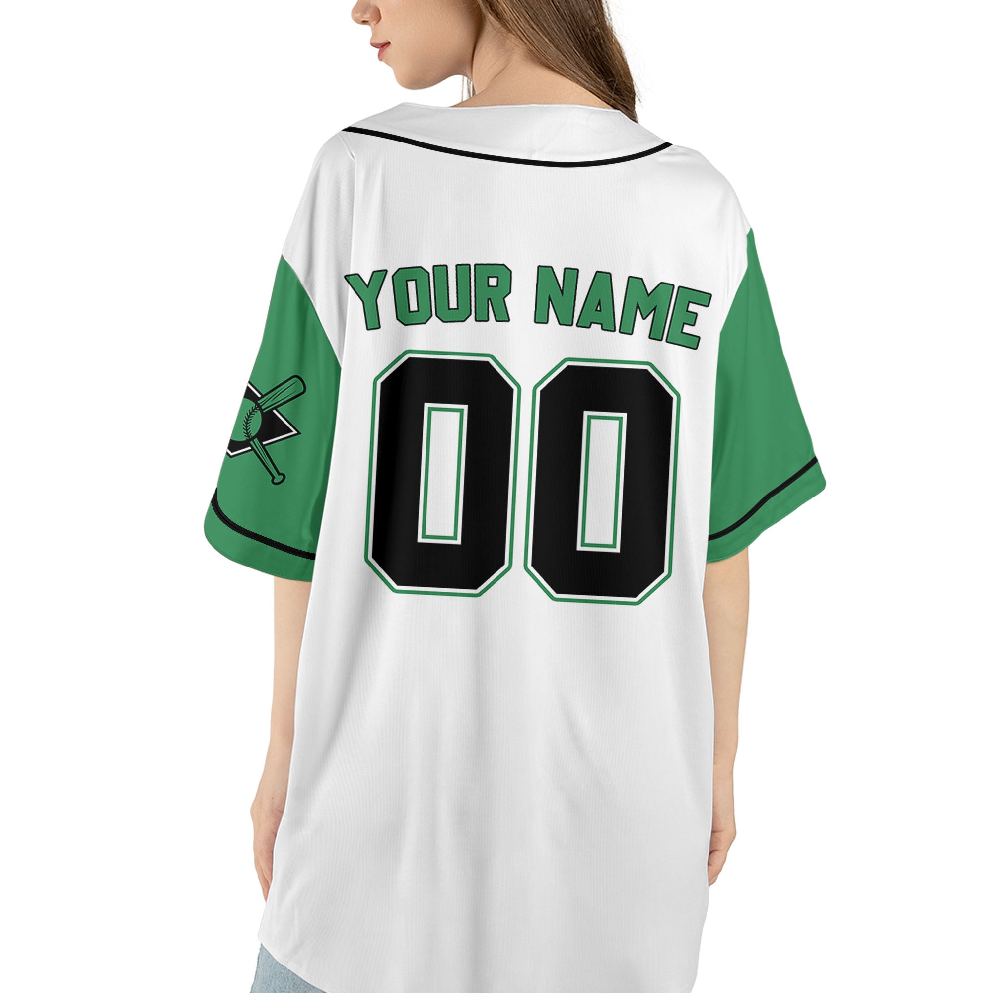 Personalized-Team-Name-And-Number-Collection-White-Green-Sleeve