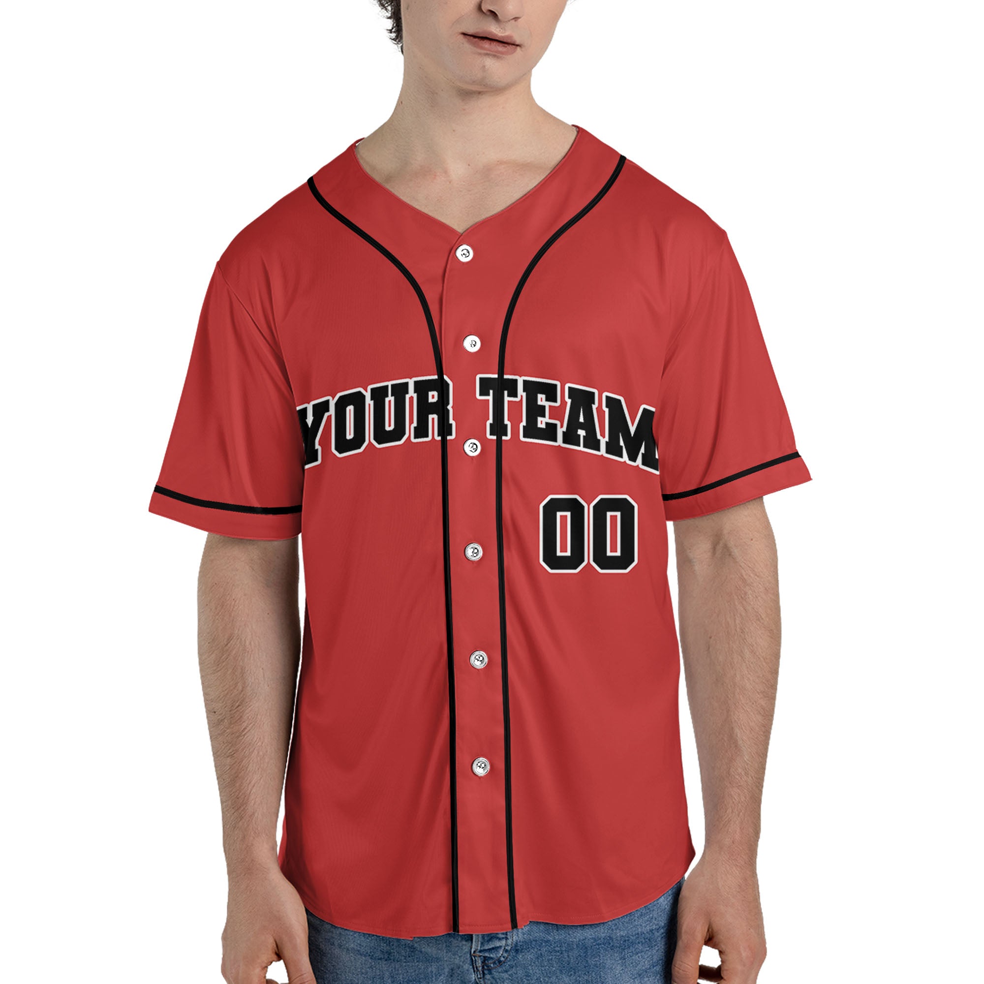 Personalized-Team-Name-And-Number-Colorful-Awesome-Collection-Red