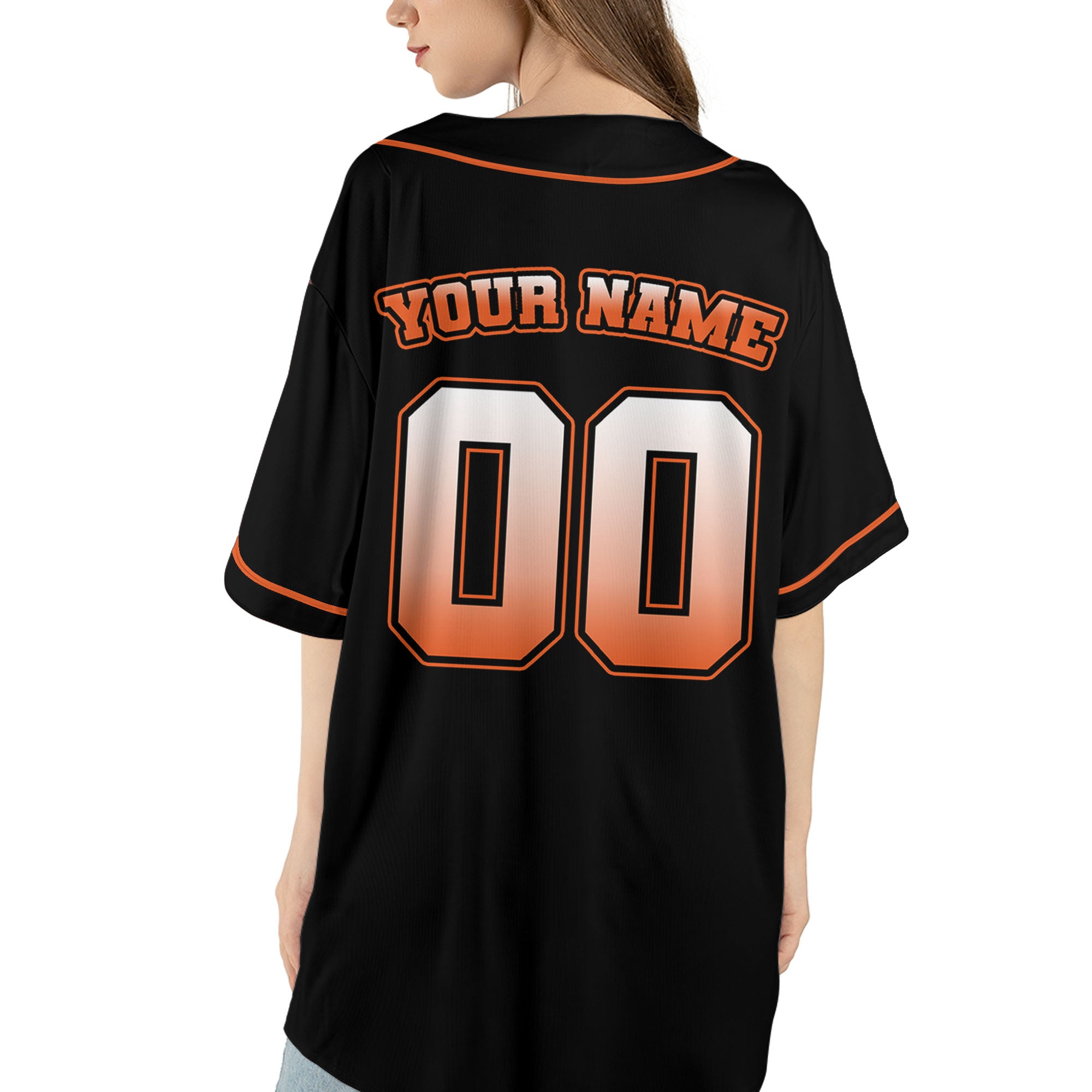 Personalized-Team-Name-And-Number-Custom-Collection-Gradient-Orange