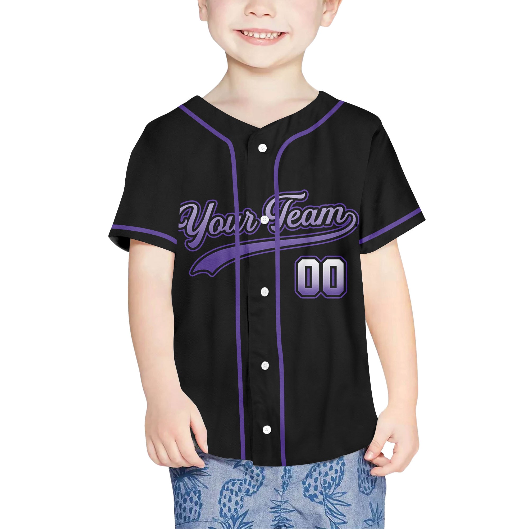 Personalized-Team-Name-And-Number-Custom-Collection-Gradient-Purple