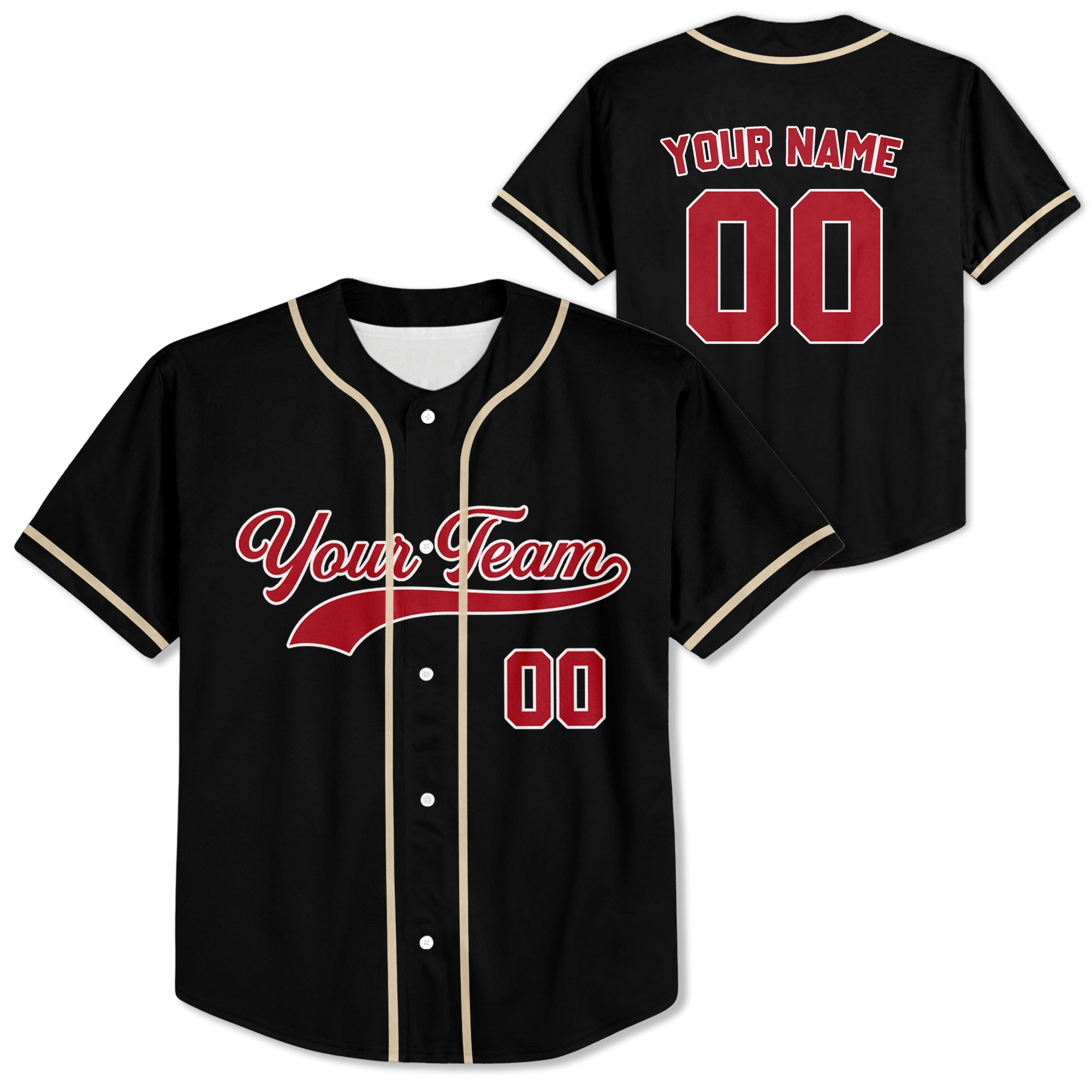 Personalized-Team-Name-And-Number-Custom-Collection-Great-Black