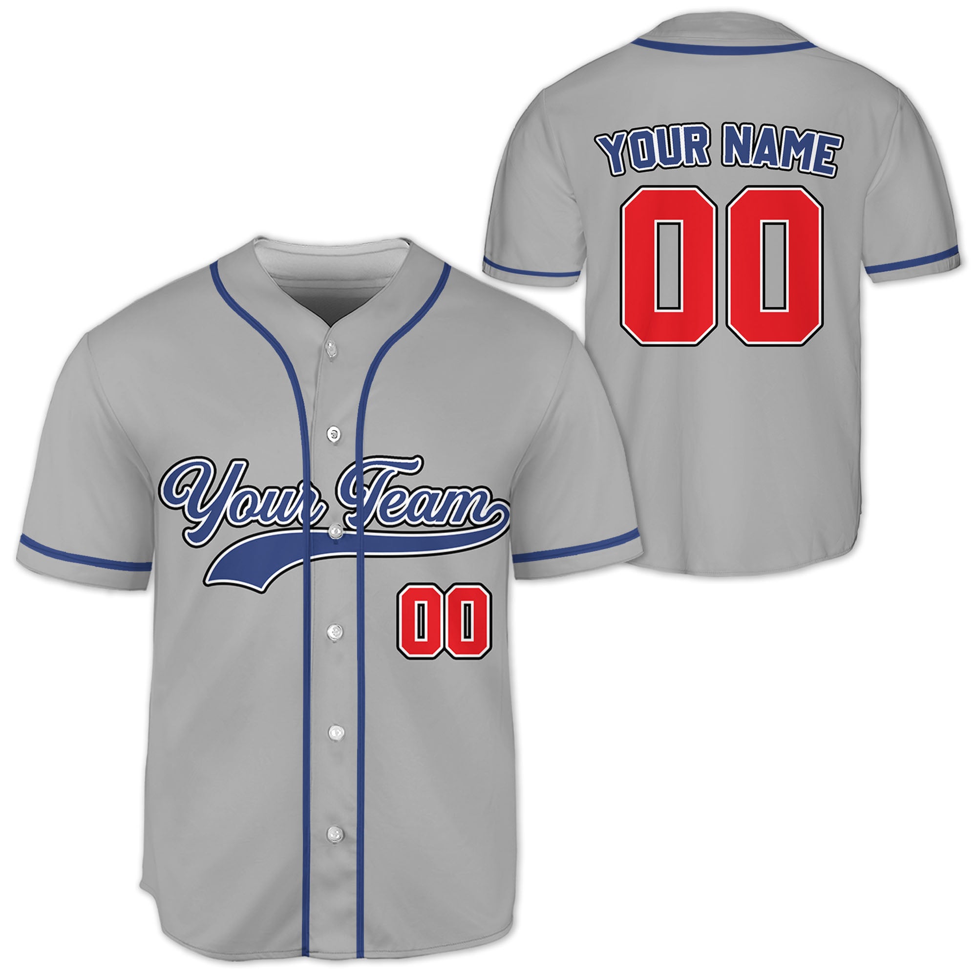 Personalized-Team-Name-And-Number-Custom-Collection-Great-Grey