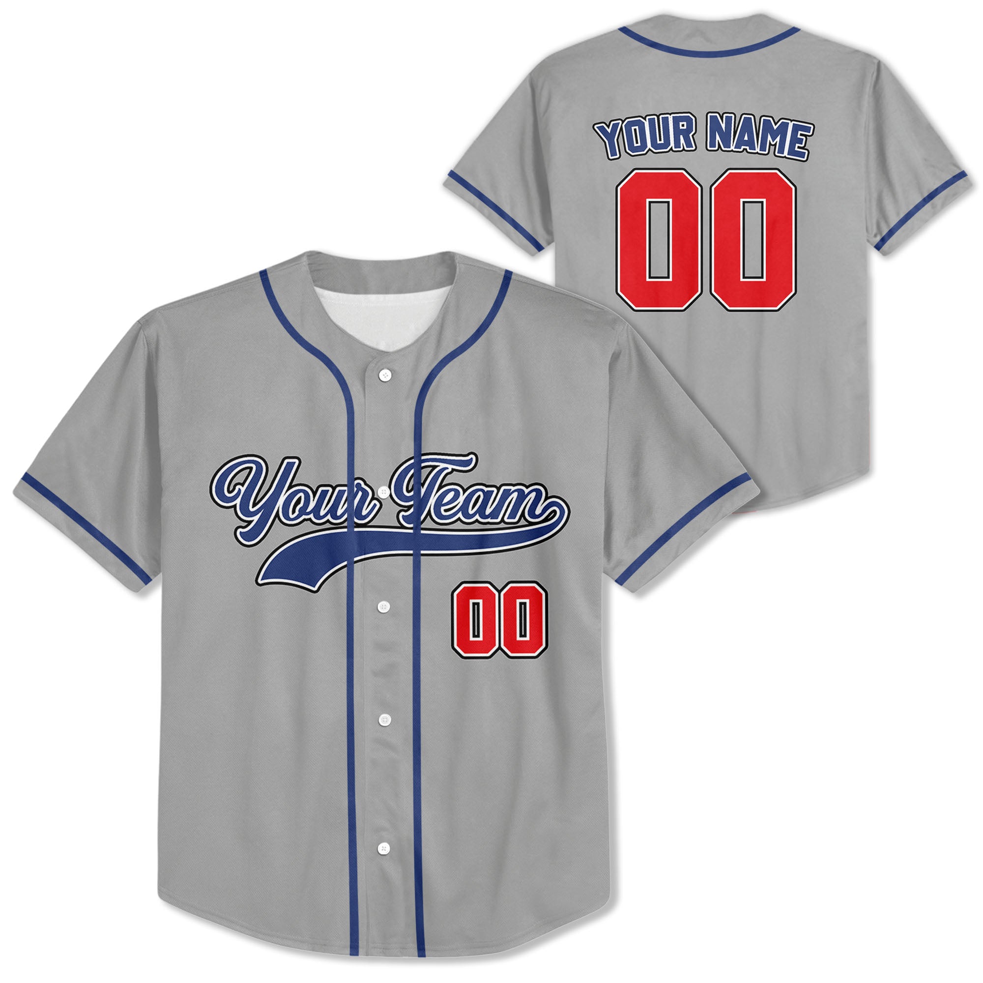 Personalized-Team-Name-And-Number-Custom-Collection-Great-Grey