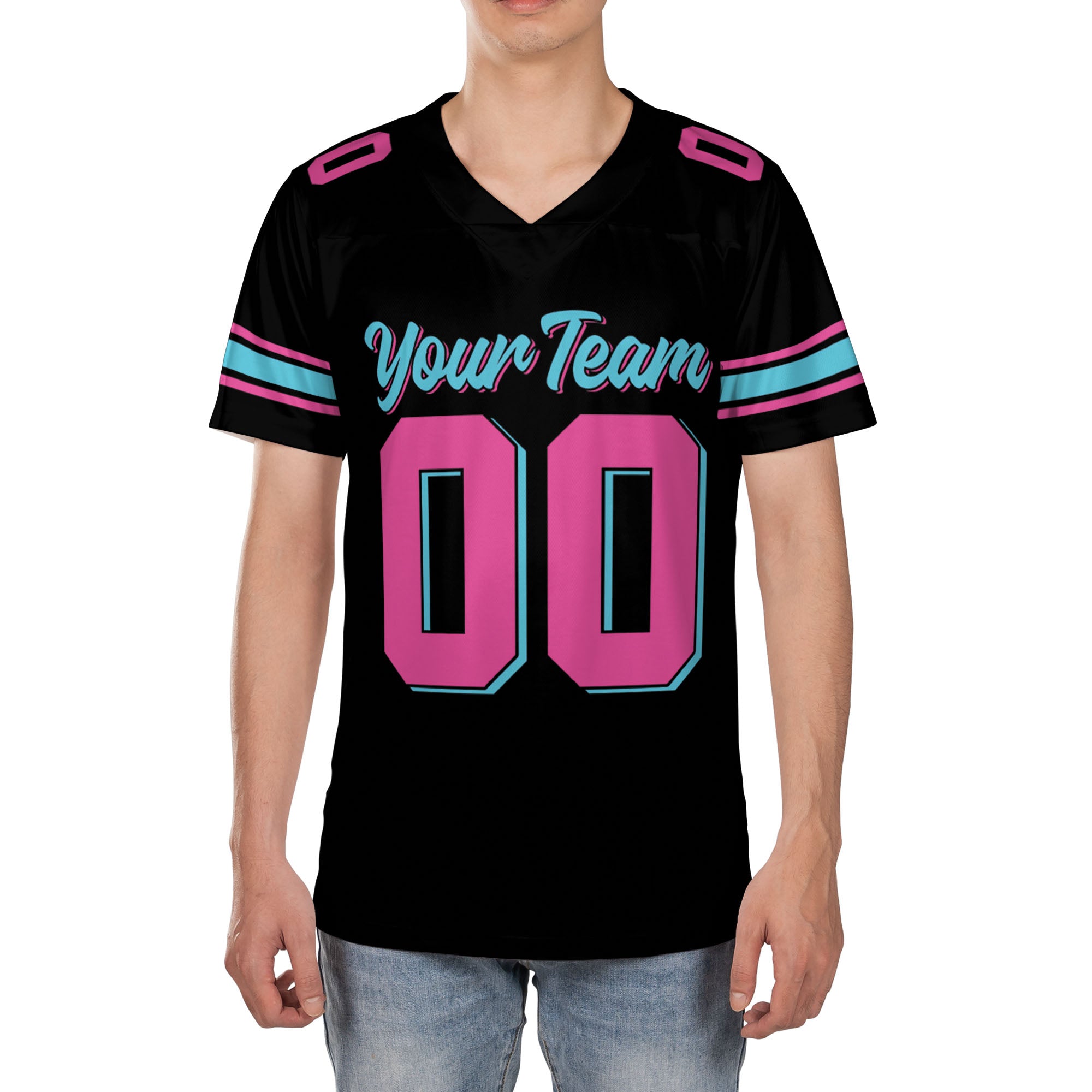 Personalized-Team-Name-And-Number-Retro-Style-Black