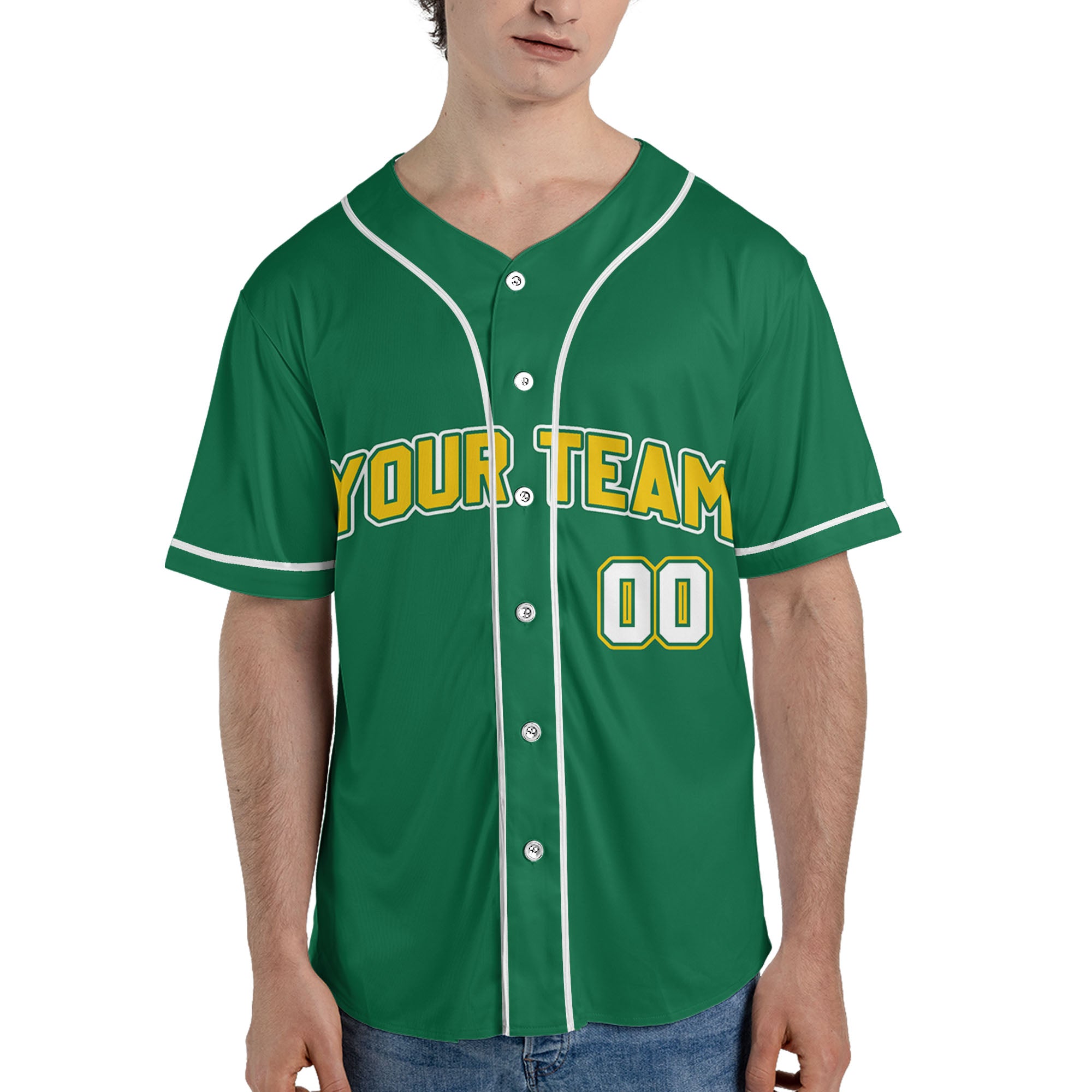 Personalized-Team-Name-And-Number-So-Cool-Collection-Green-Yellow