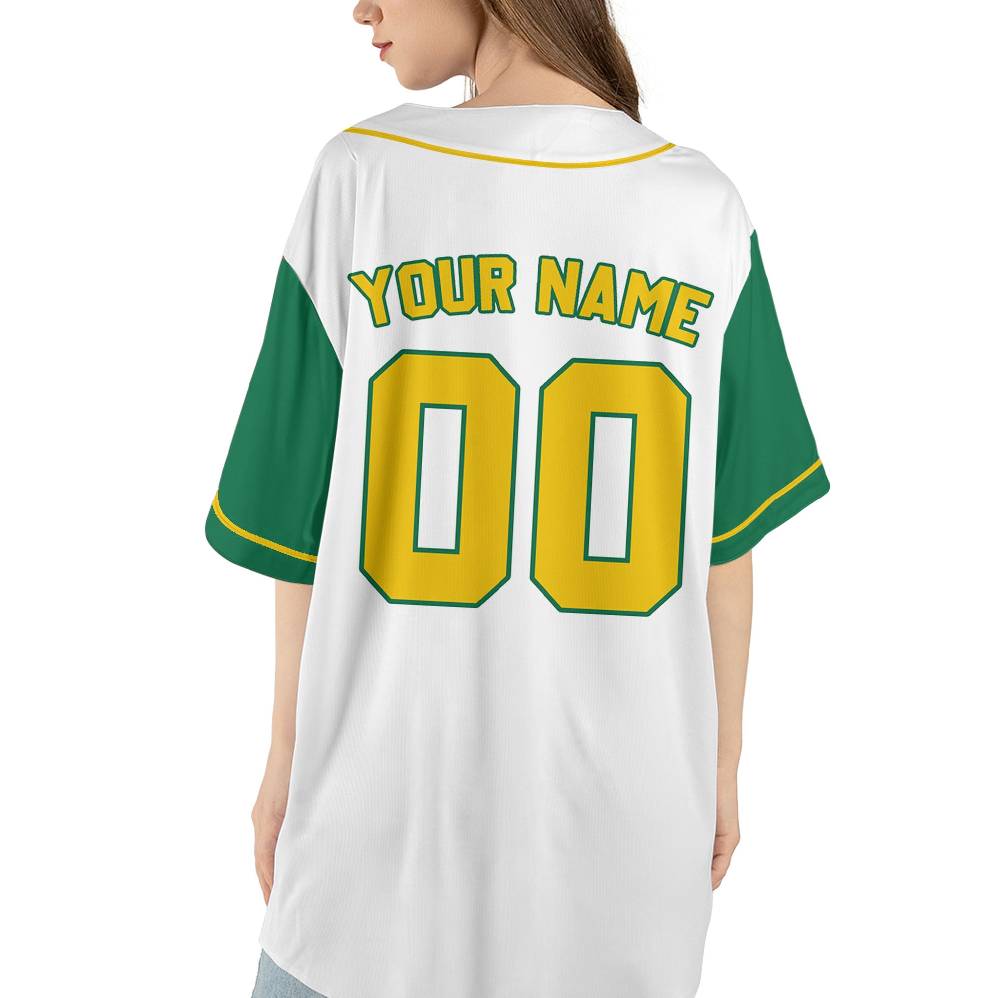 Personalized-Team-Name-And-Number-So-Cool-Collection-White-Green-Sleeve