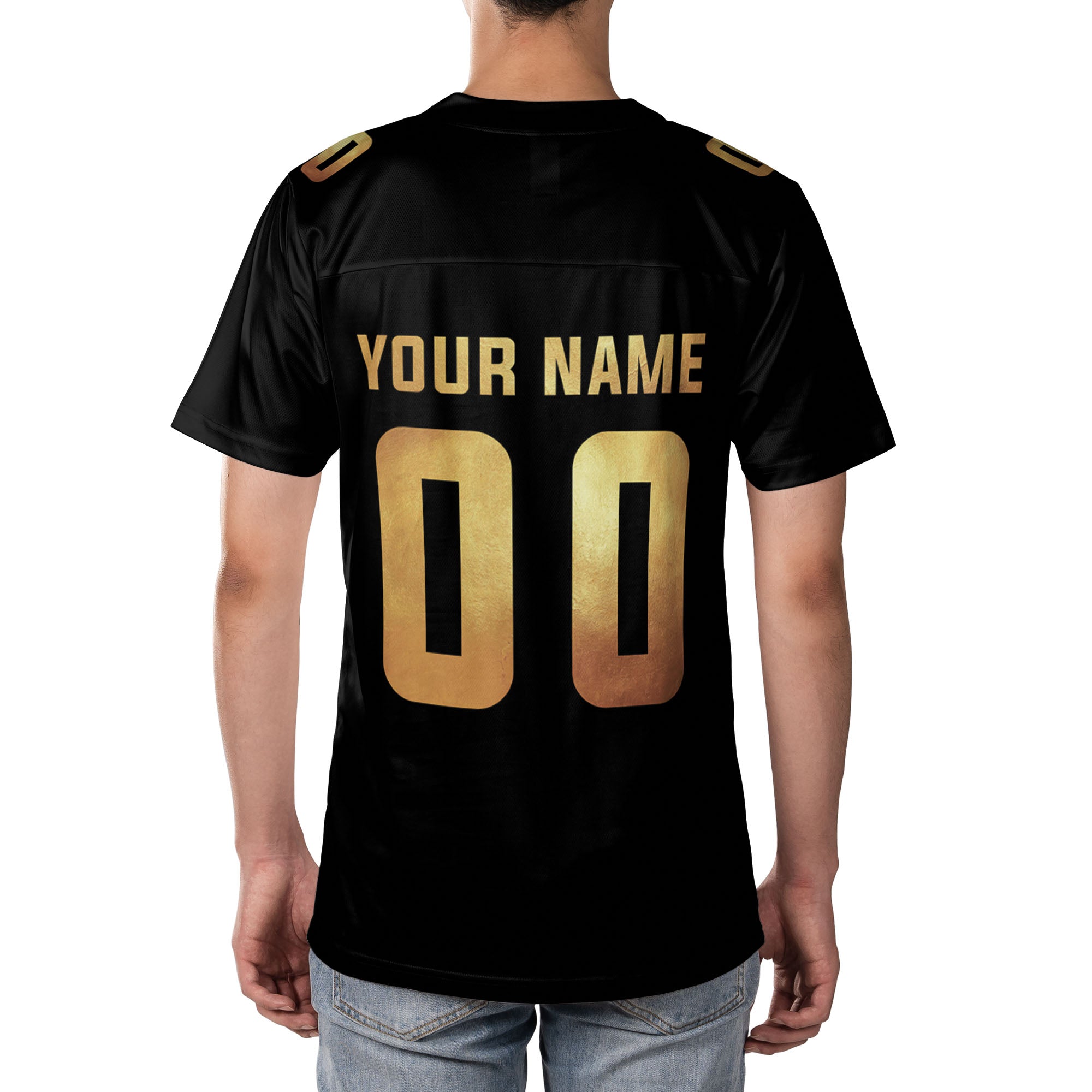 Personalized-Team-Name-Awesome-Black-Gold