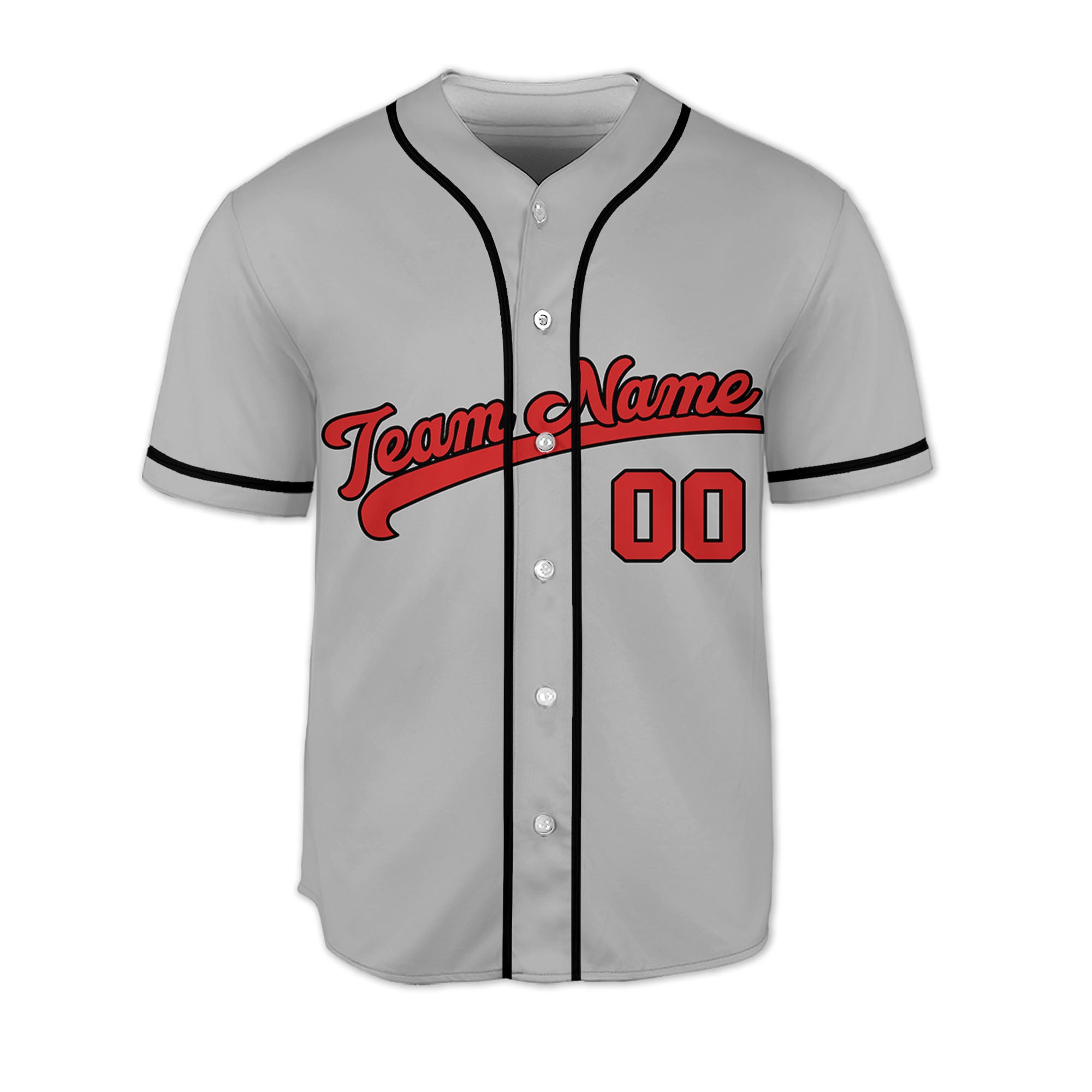 Personalized-Team-Name-Awesome-Custom-Collection-Gray-Color