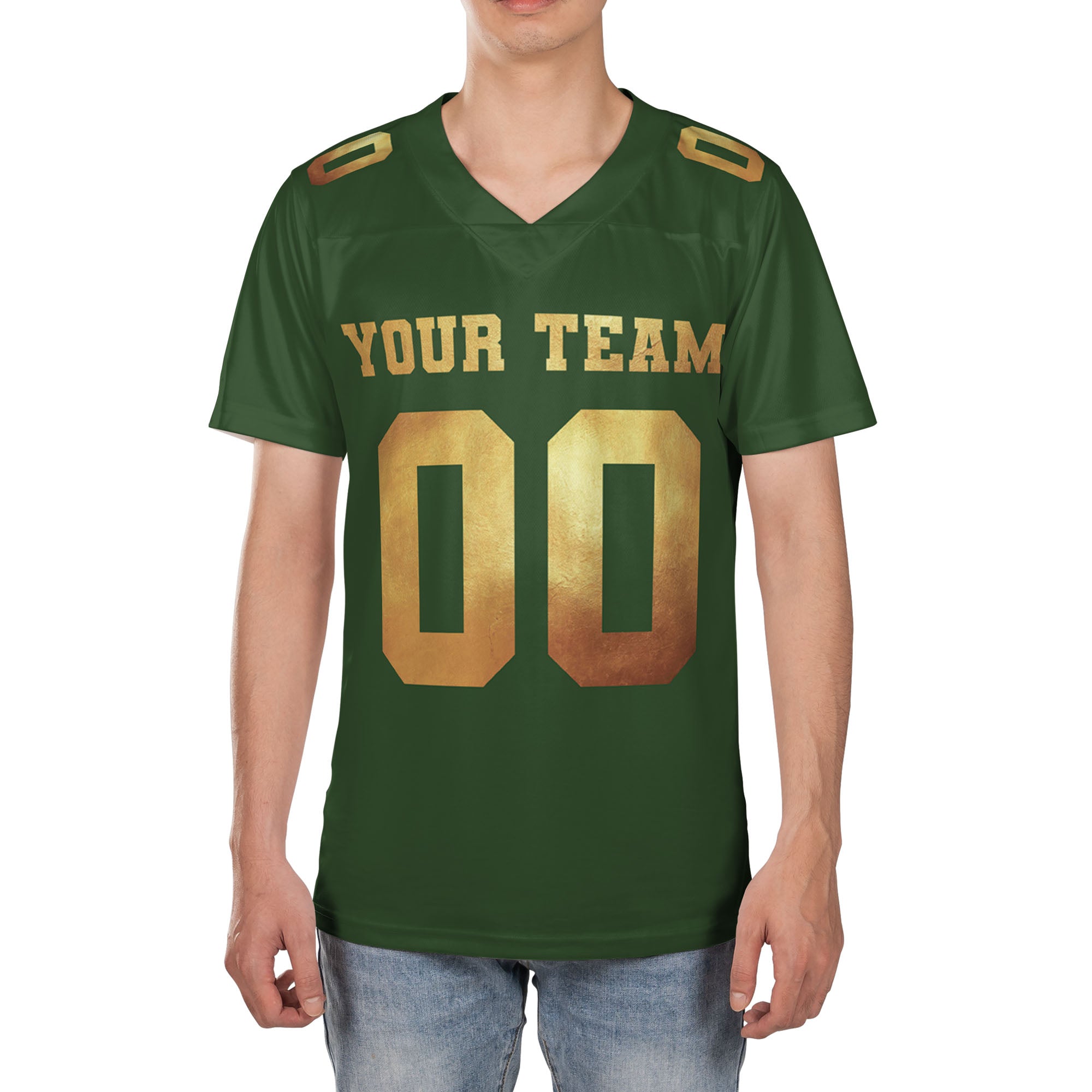 Personalized-Team-Name-Awesome-Dark-Green-Gold