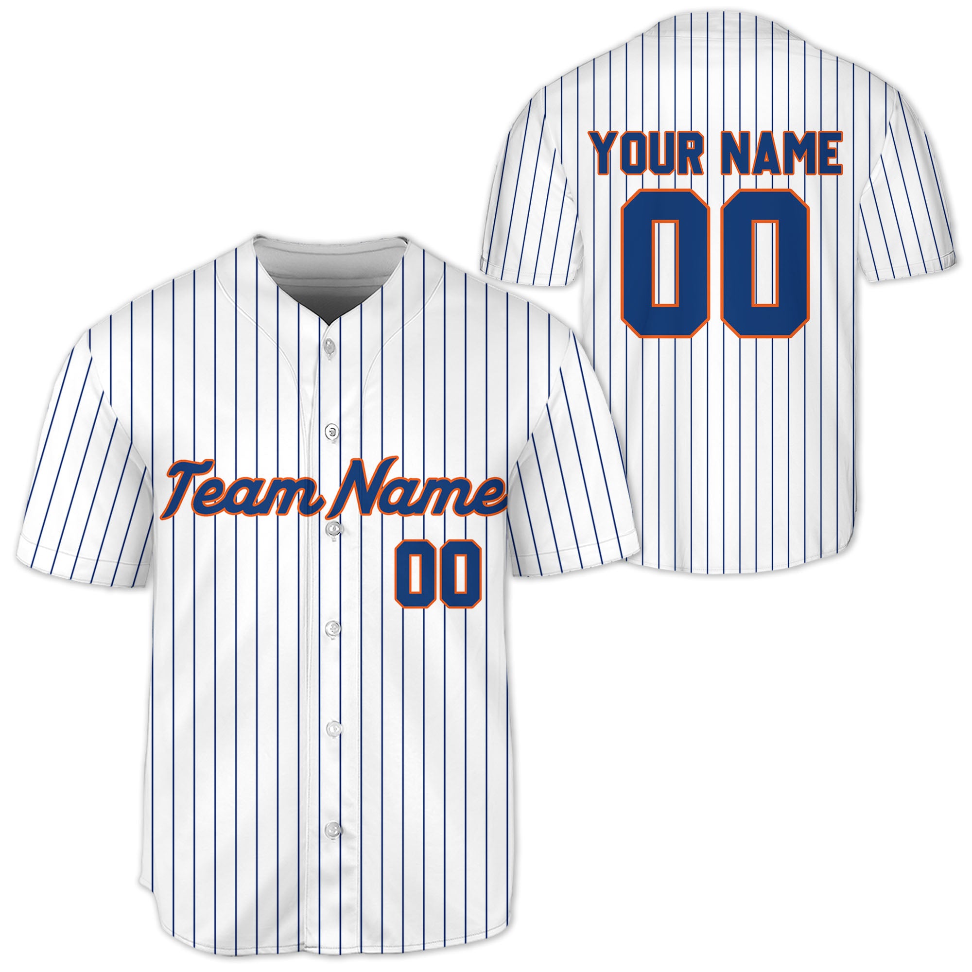 Personalized-Team-Name-Collection-New-York-Striped-Blue