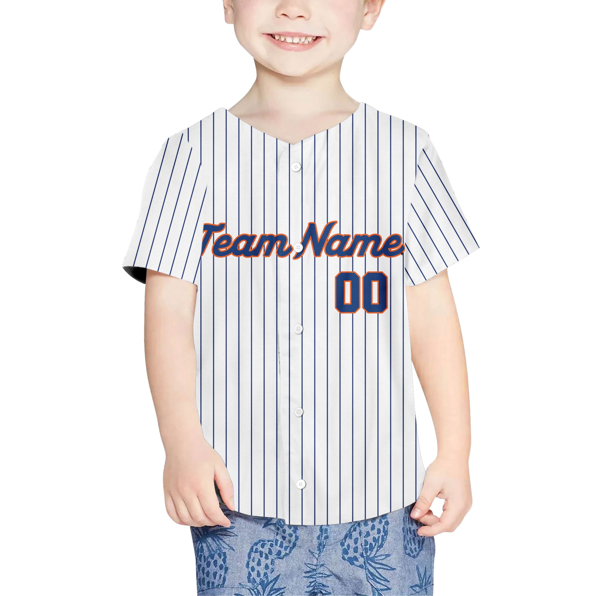 Personalized-Team-Name-Collection-New-York-Striped-Blue