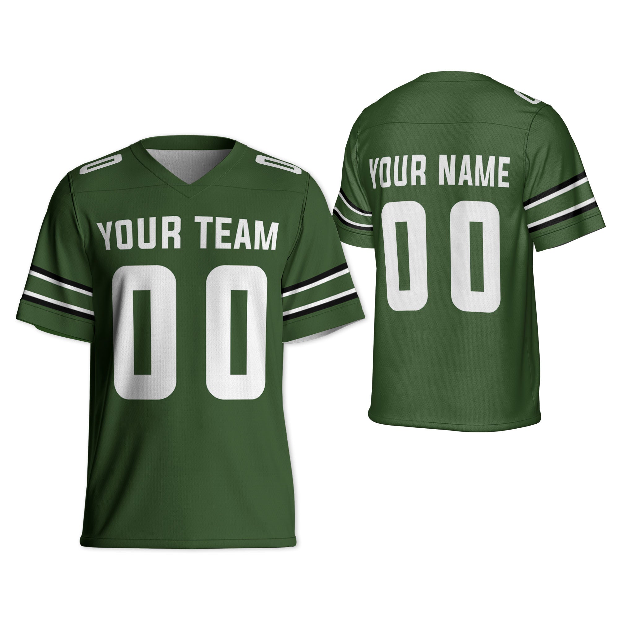 Personalized-Team-Name-Cool-Style-Dark-Green