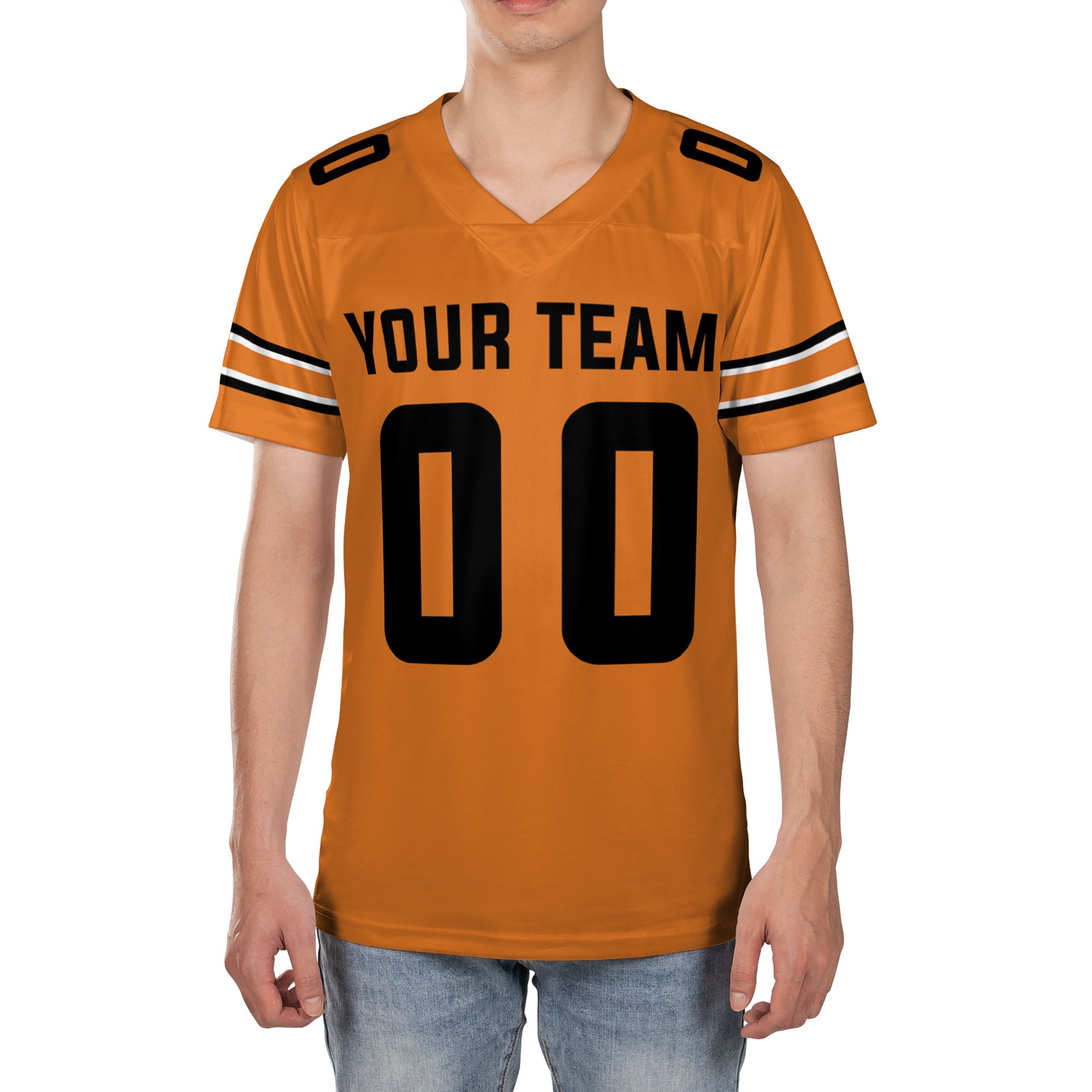 Personalized-Team-Name-Cool-Style-Orange