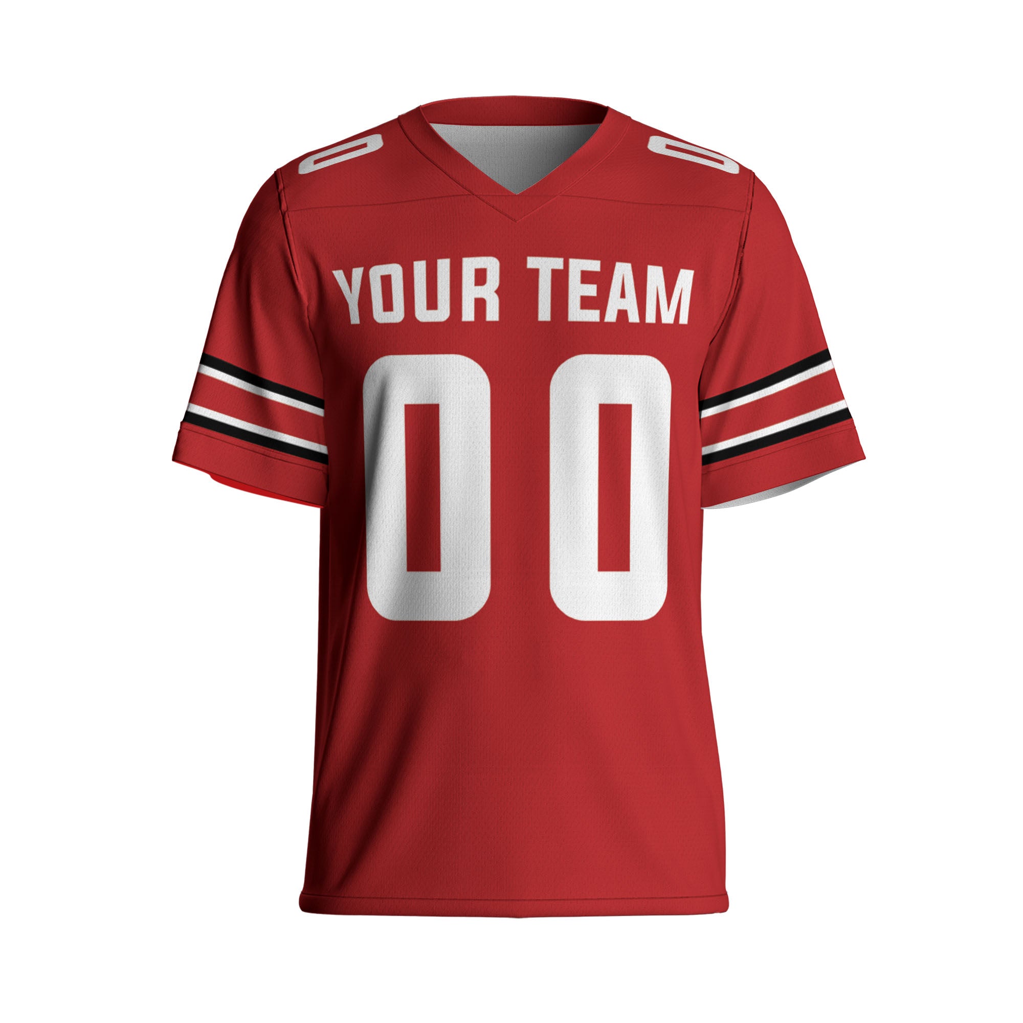 Personalized-Team-Name-Cool-Style-Red
