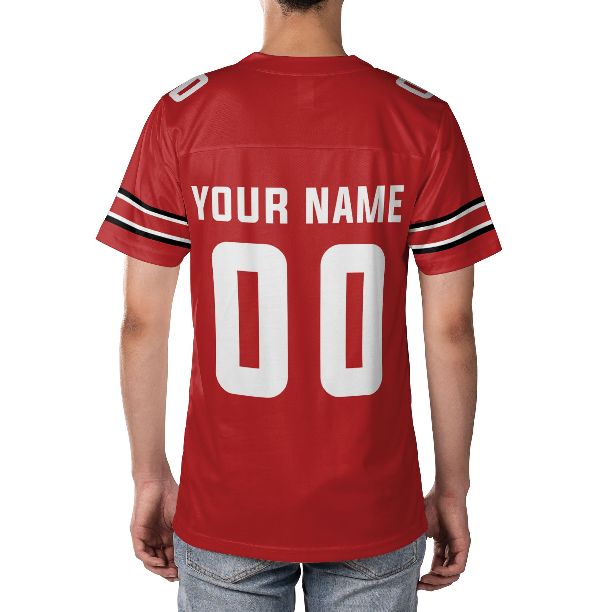 Personalized-Team-Name-Cool-Style-Red