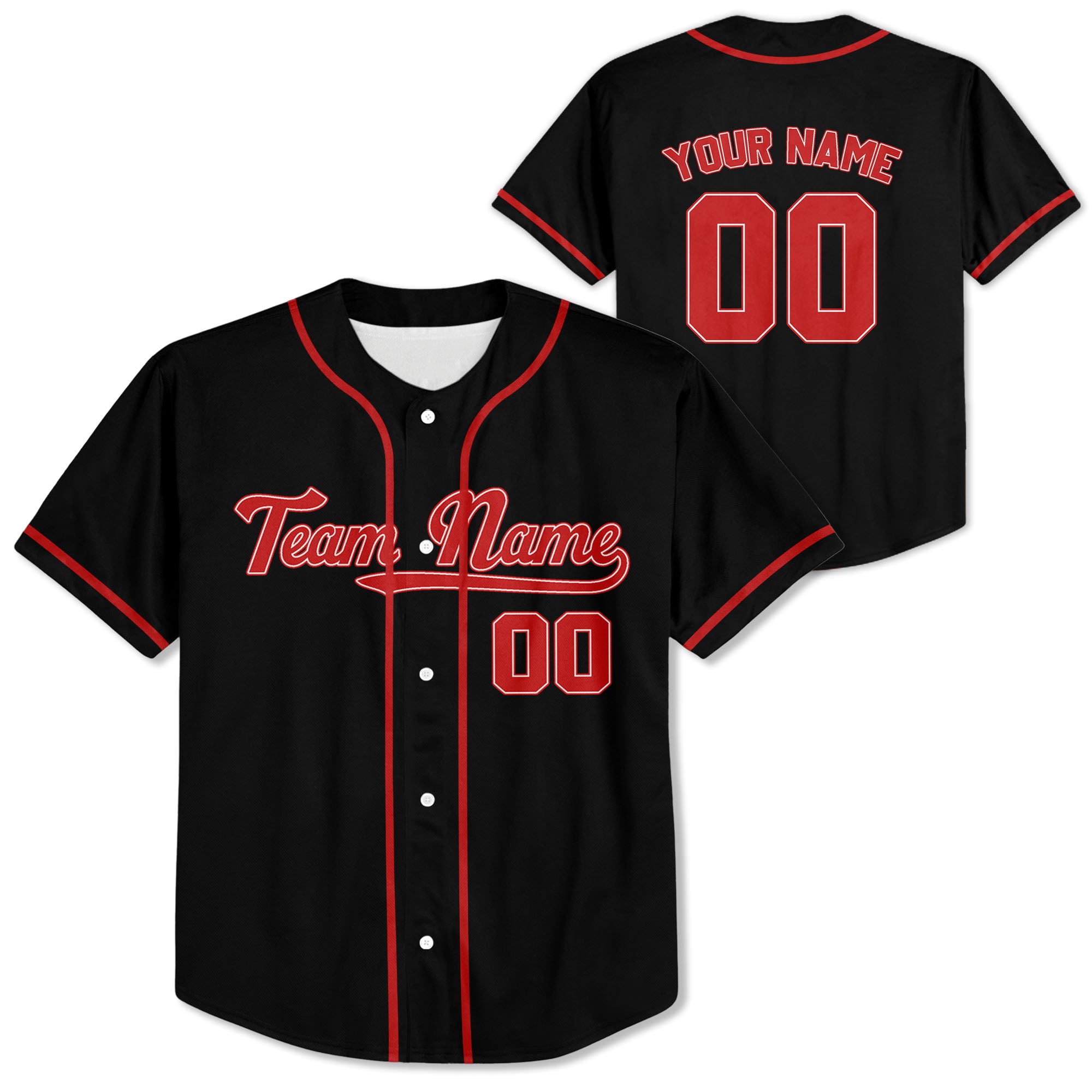 Personalized-Team-Name-Custom-Collection-Awesome-Black