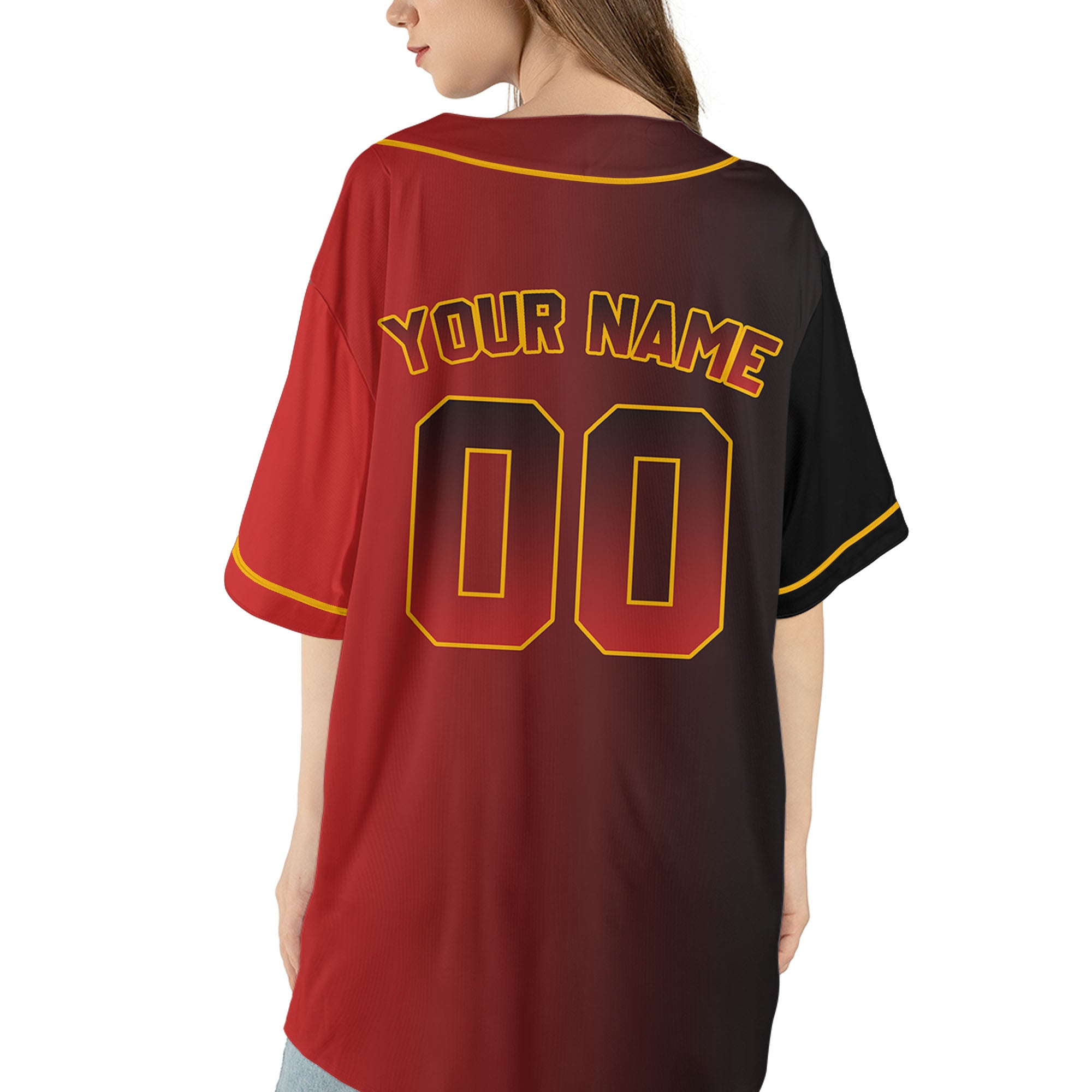 Personalized-Team-Name-Custom-Collection-Awesome-Gradient-Black-Red