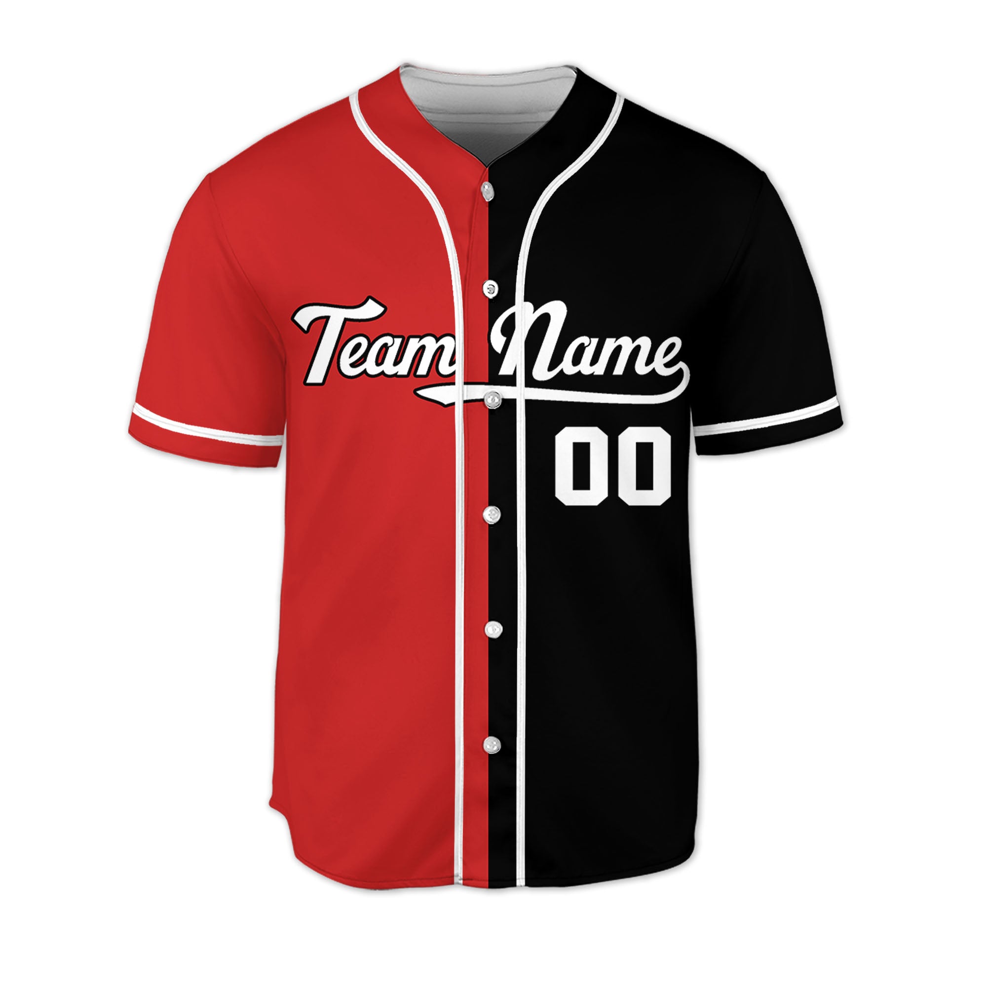 Personalized-Team-Name-Custom-Collection-Awesome-Red-Black