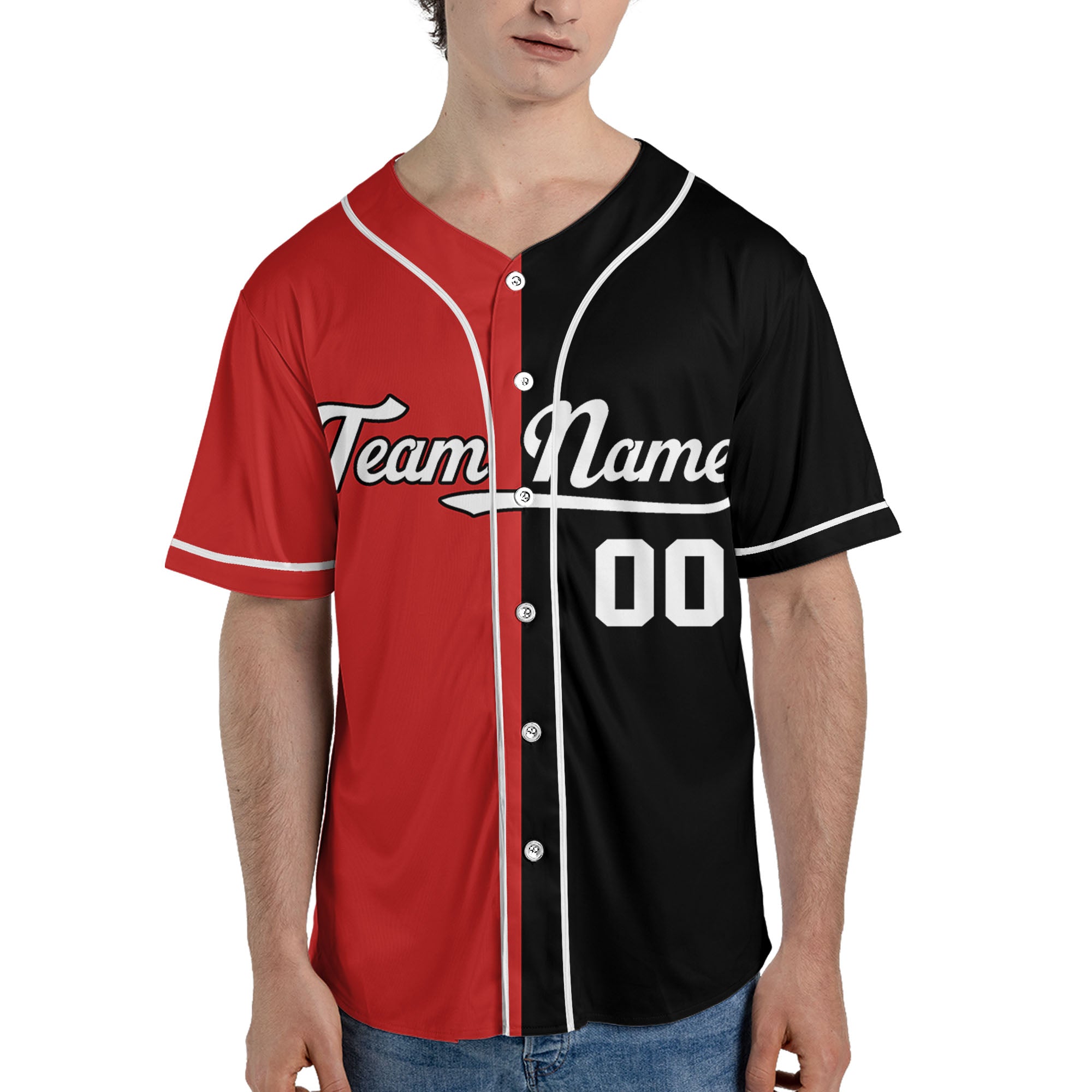 Personalized-Team-Name-Custom-Collection-Awesome-Red-Black