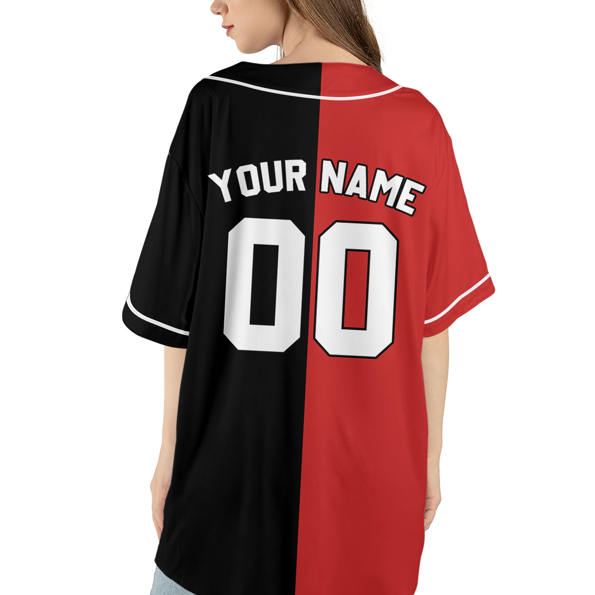 Personalized-Team-Name-Custom-Collection-Awesome-Red-Black