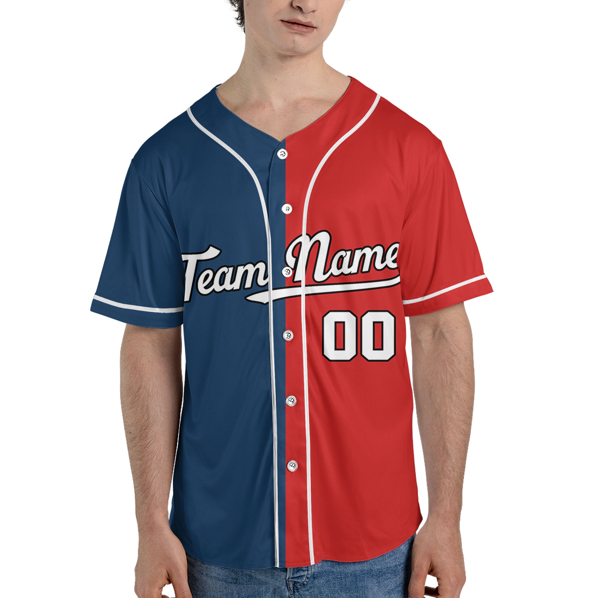Personalized-Team-Name-Custom-Collection-Colorful-Red-Blue