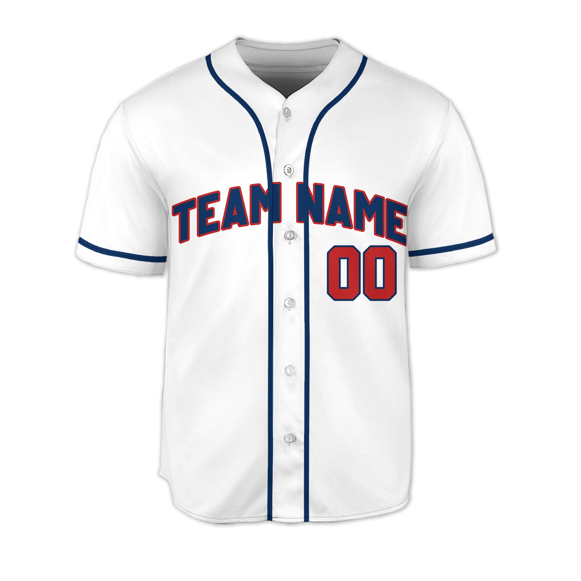 Personalized-Team-Name-Custom-Collection-White