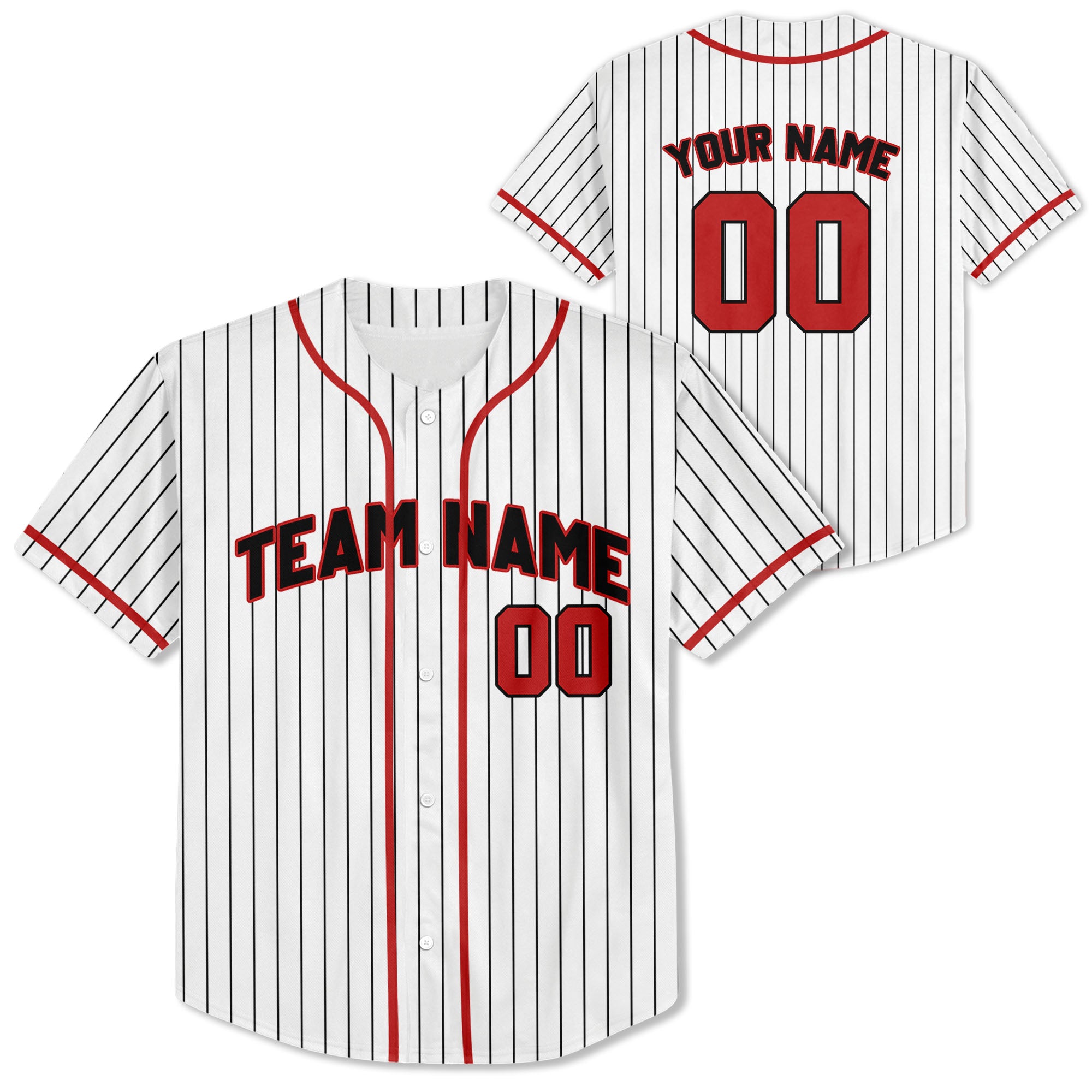 Personalized-Team-Name-Custom-Collection-White-Striped-Black