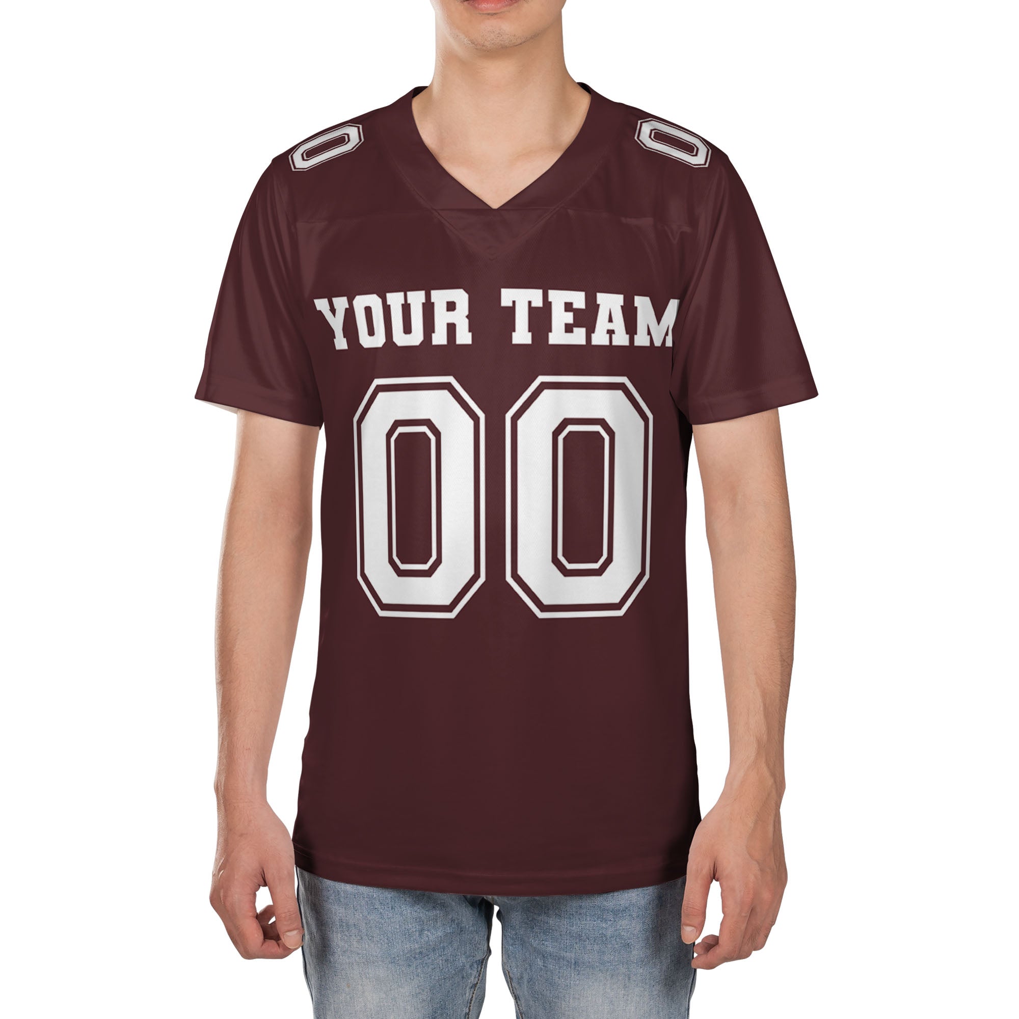 Personalized-Team-Name-Make-Your-Own-Style-Maroon