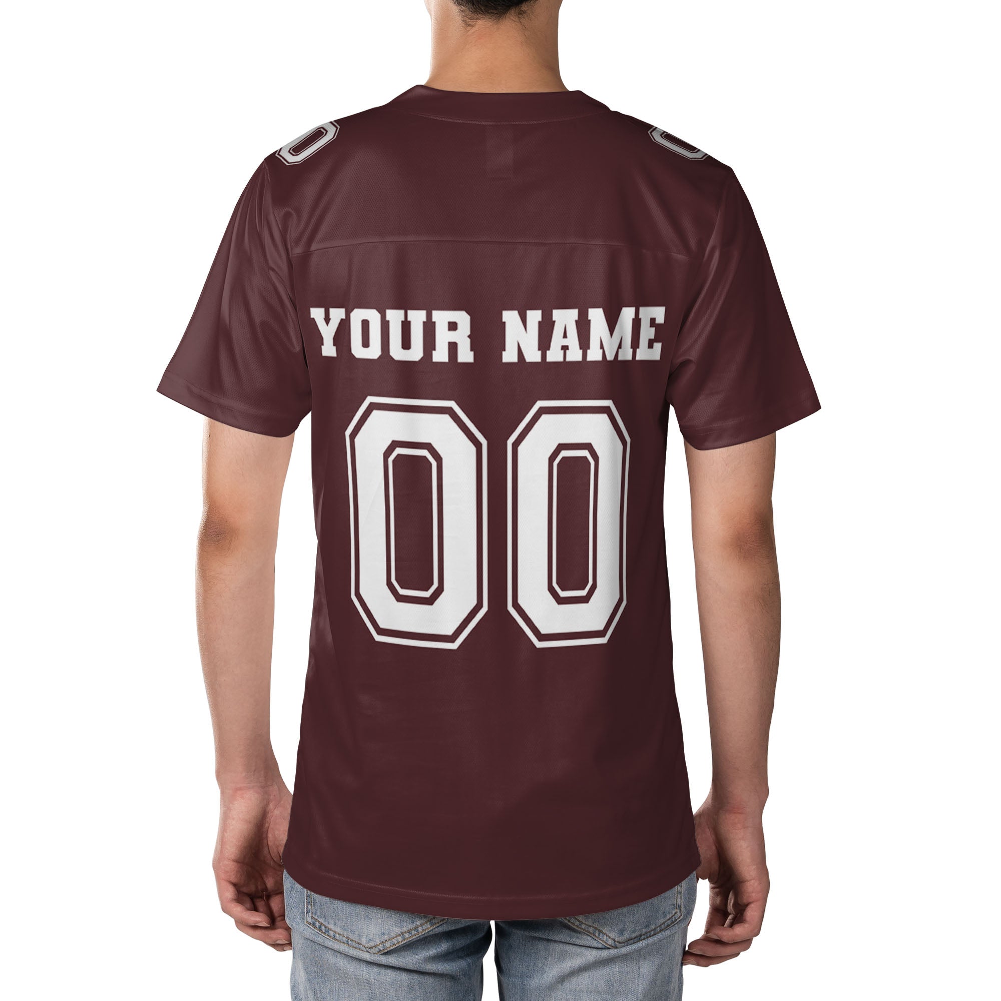 Personalized-Team-Name-Make-Your-Own-Style-Maroon