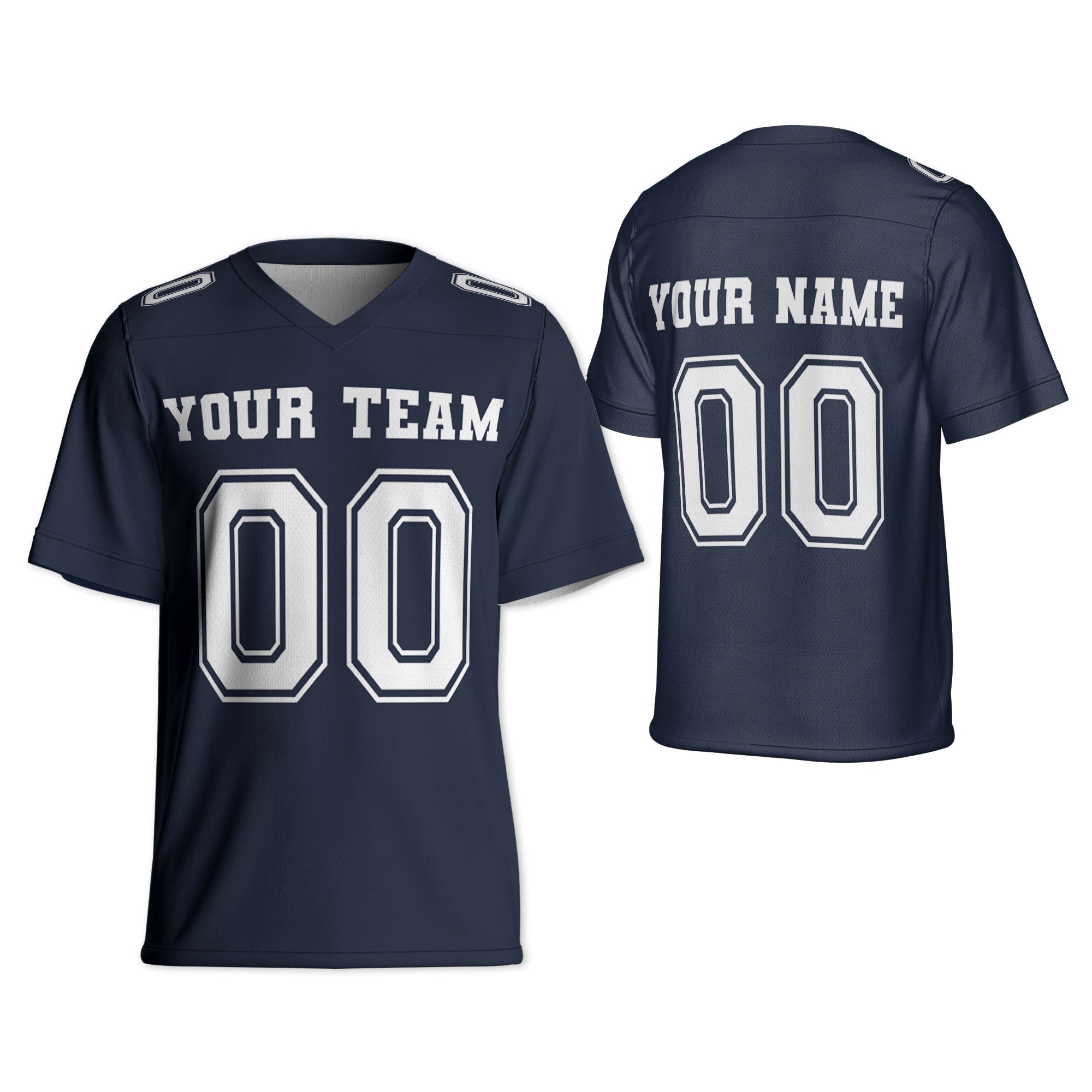 Personalized-Team-Name-Make-Your-Own-Style-Navy