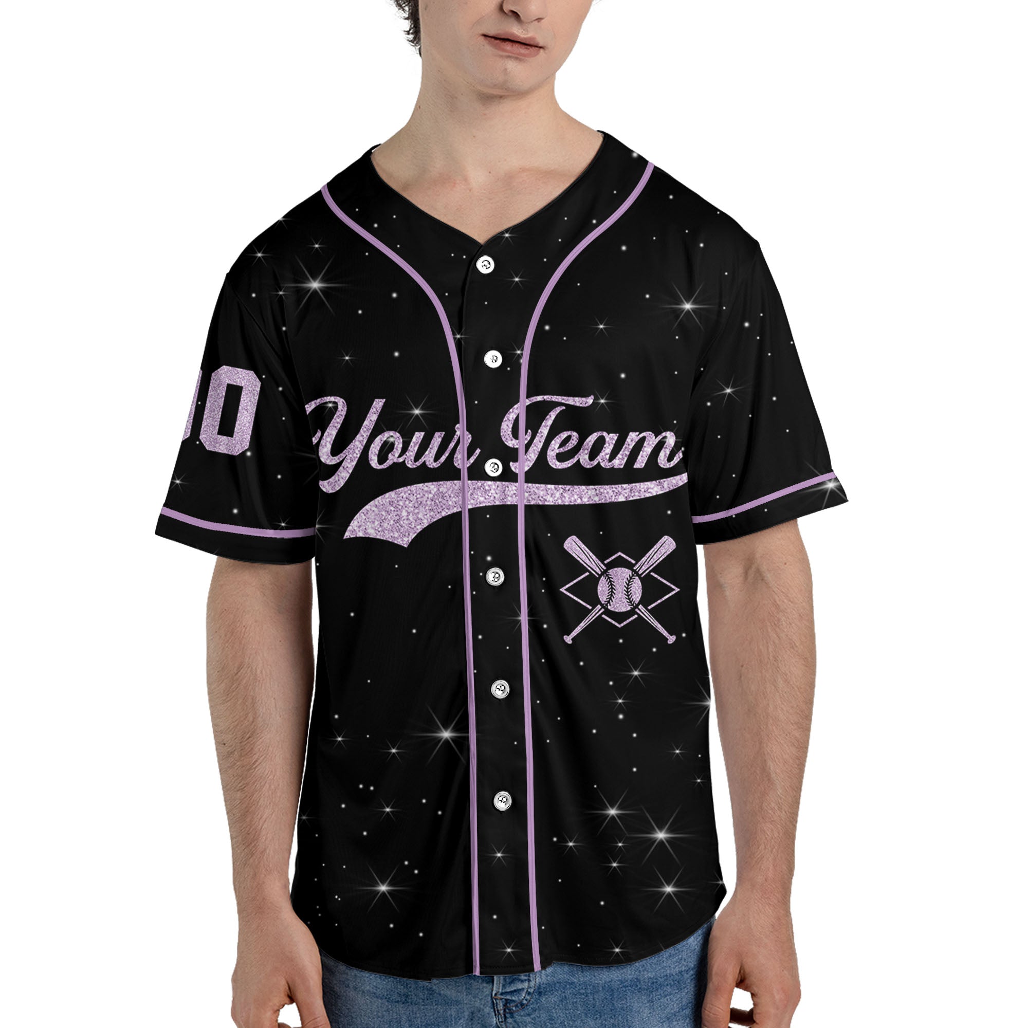 Personalized-Team-Name-Number-Custom-Collection-Purple