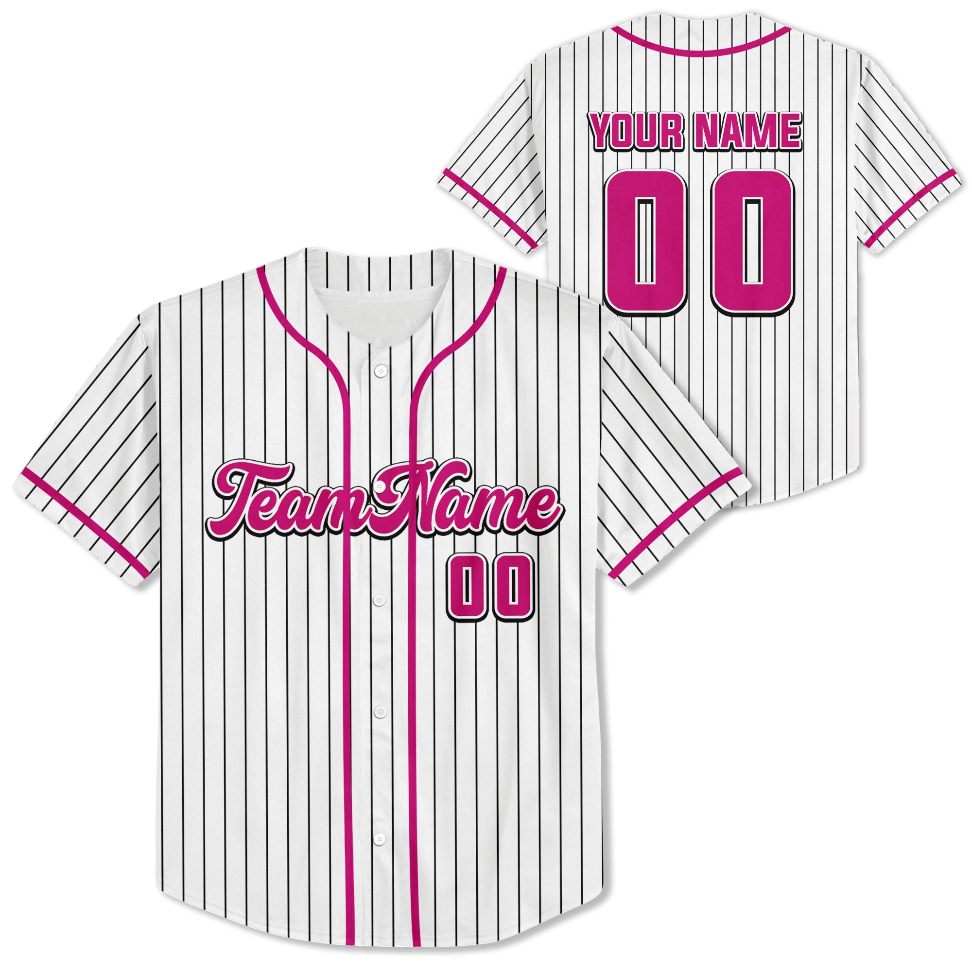 Personalized-Team-Name-Pink-Striped