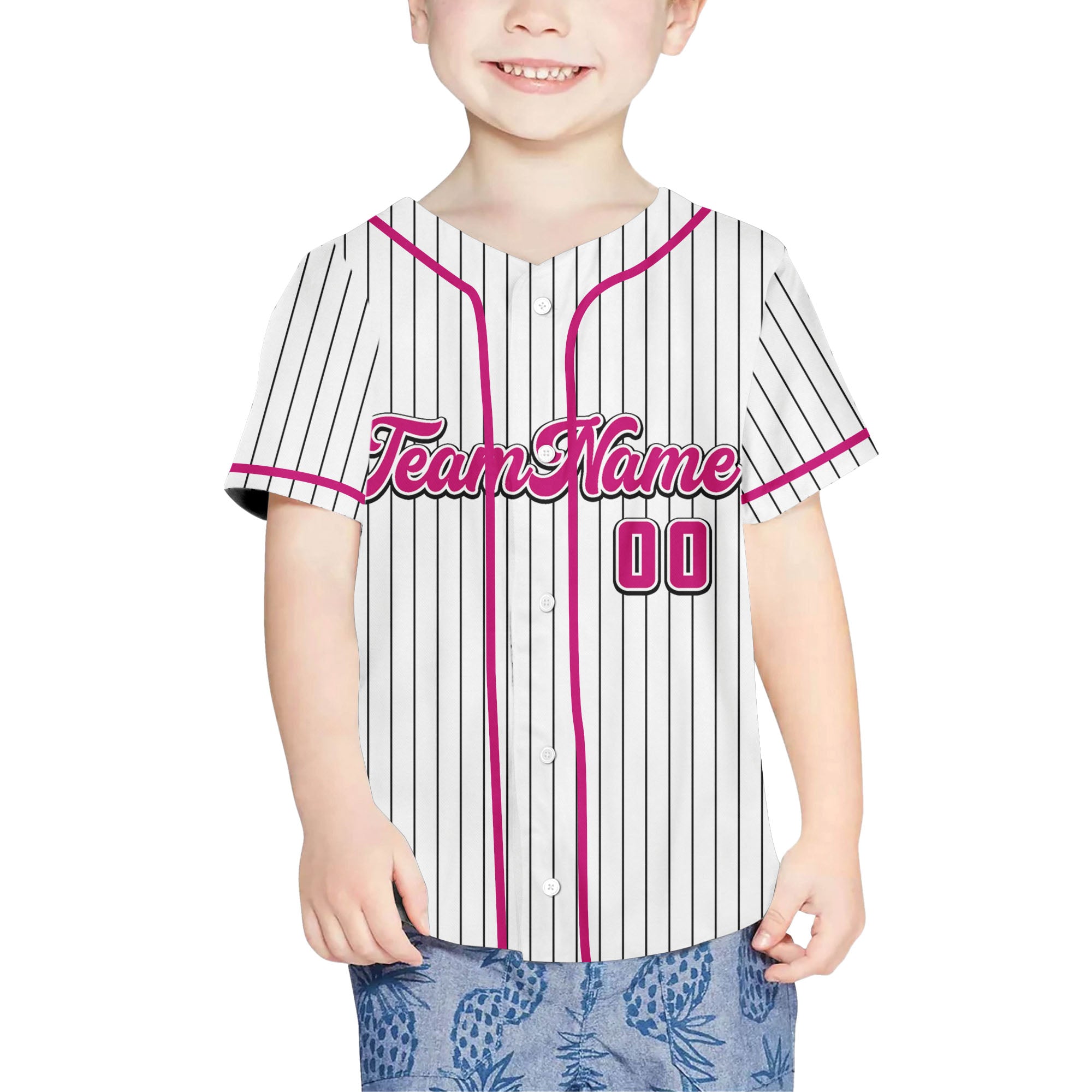 Personalized-Team-Name-Pink-Striped