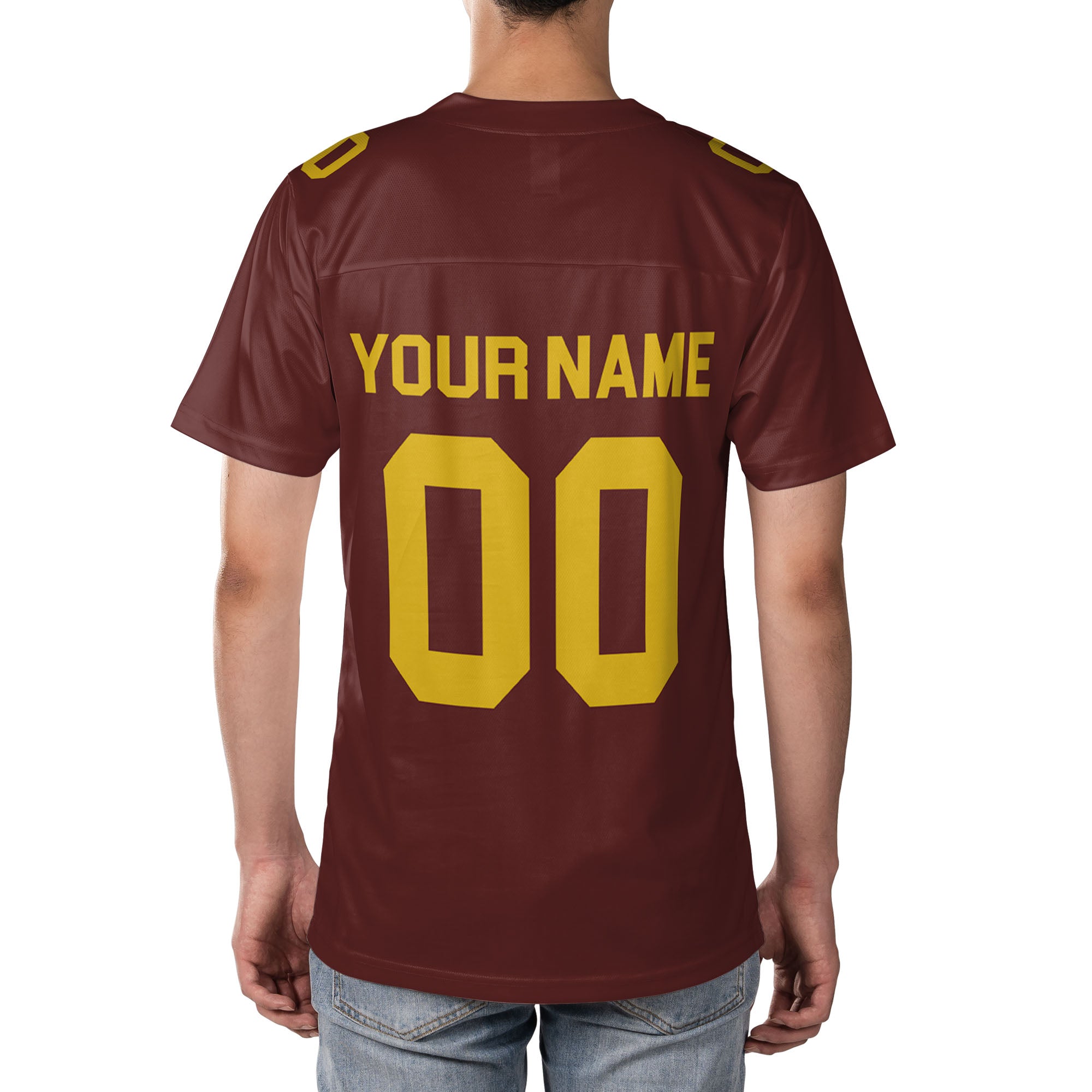 Personalized-Team-Name-Sport-Maroon-Yellow
