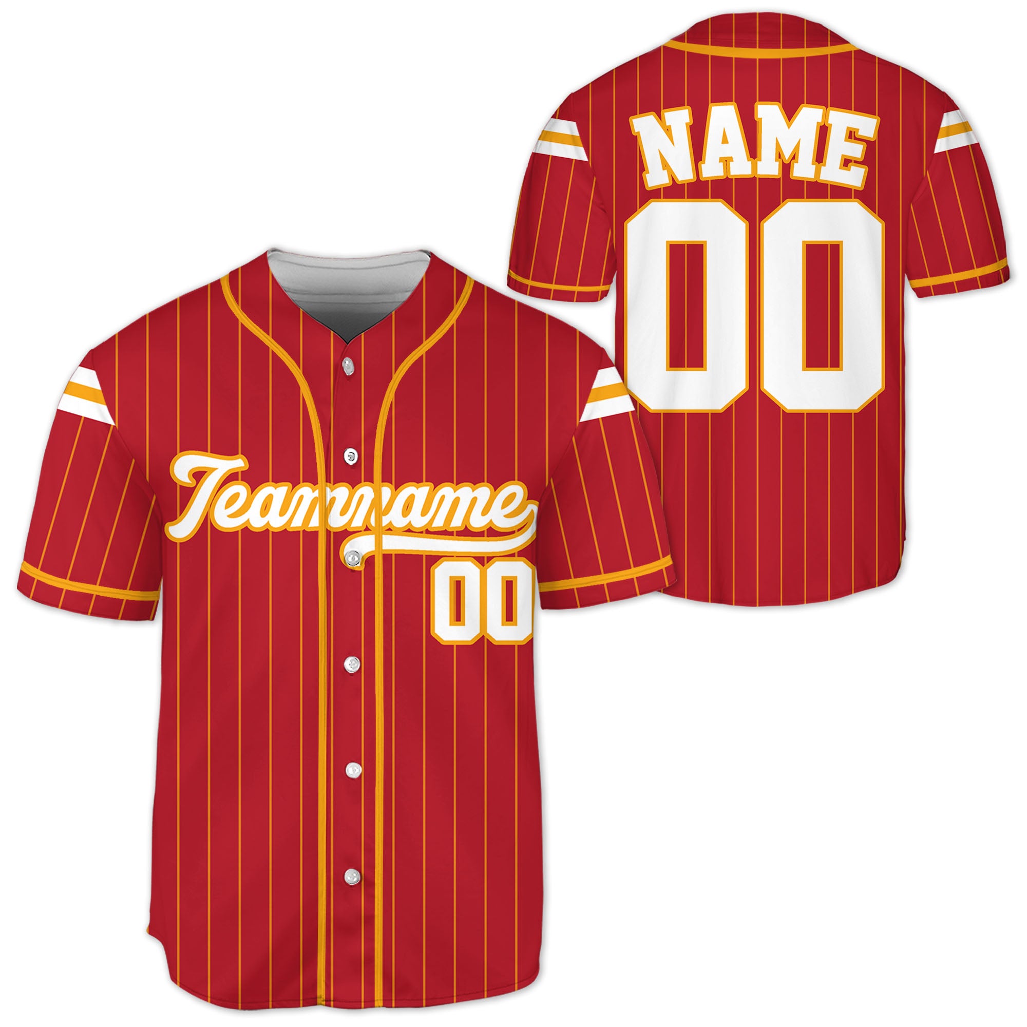 Personalized-Team-Name-Your-Name-Your-Number-Baseball-Jersey-Style-Football-Stripe-Red