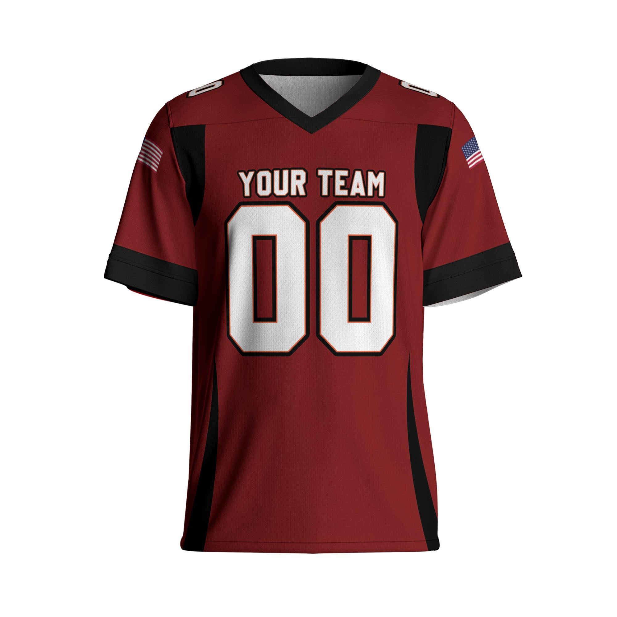 personalized-team-super-star-sport-red-and-black-football-jersey-i3-2542