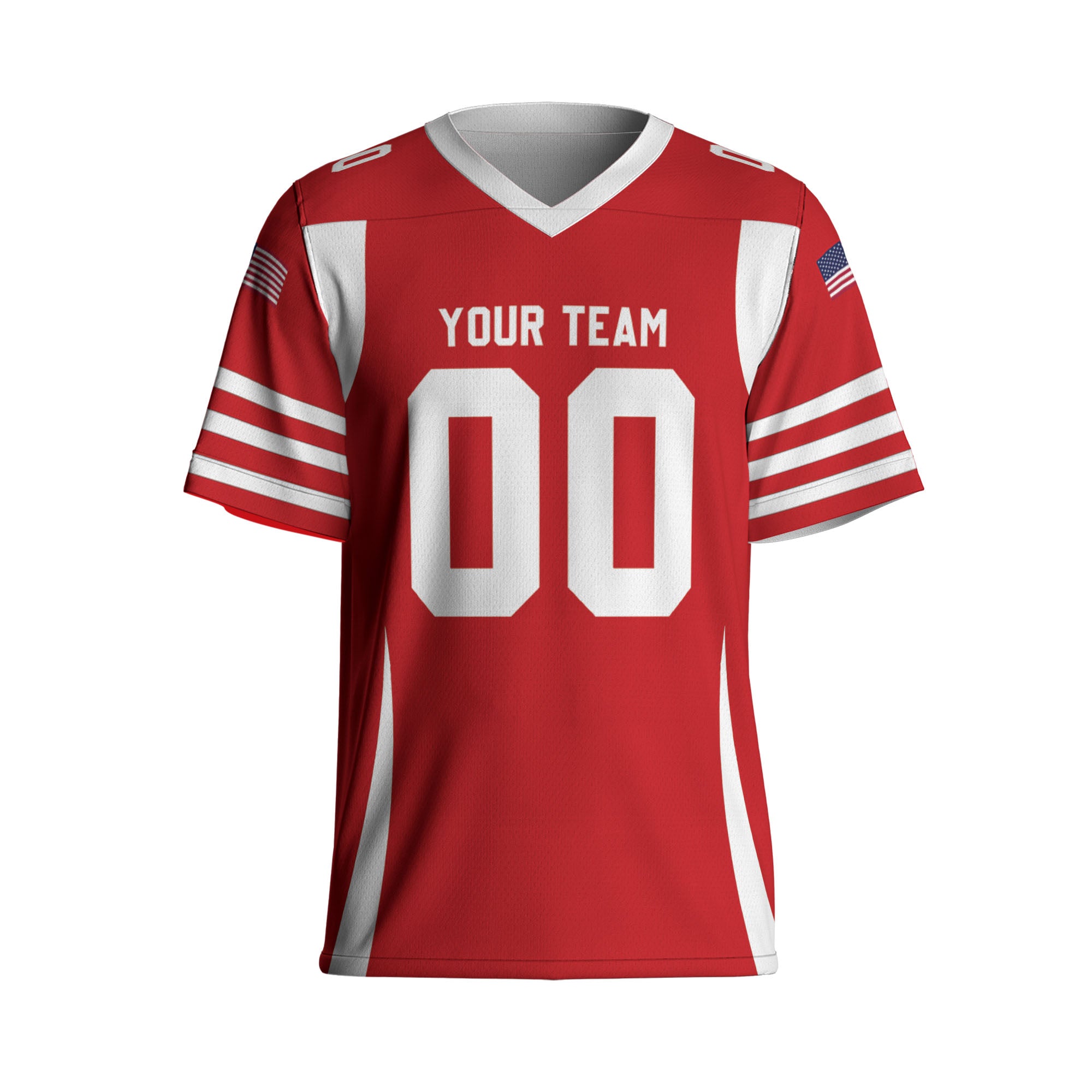 personalized-team-super-star-sport-red-and-white-football-jersey-i3-8305