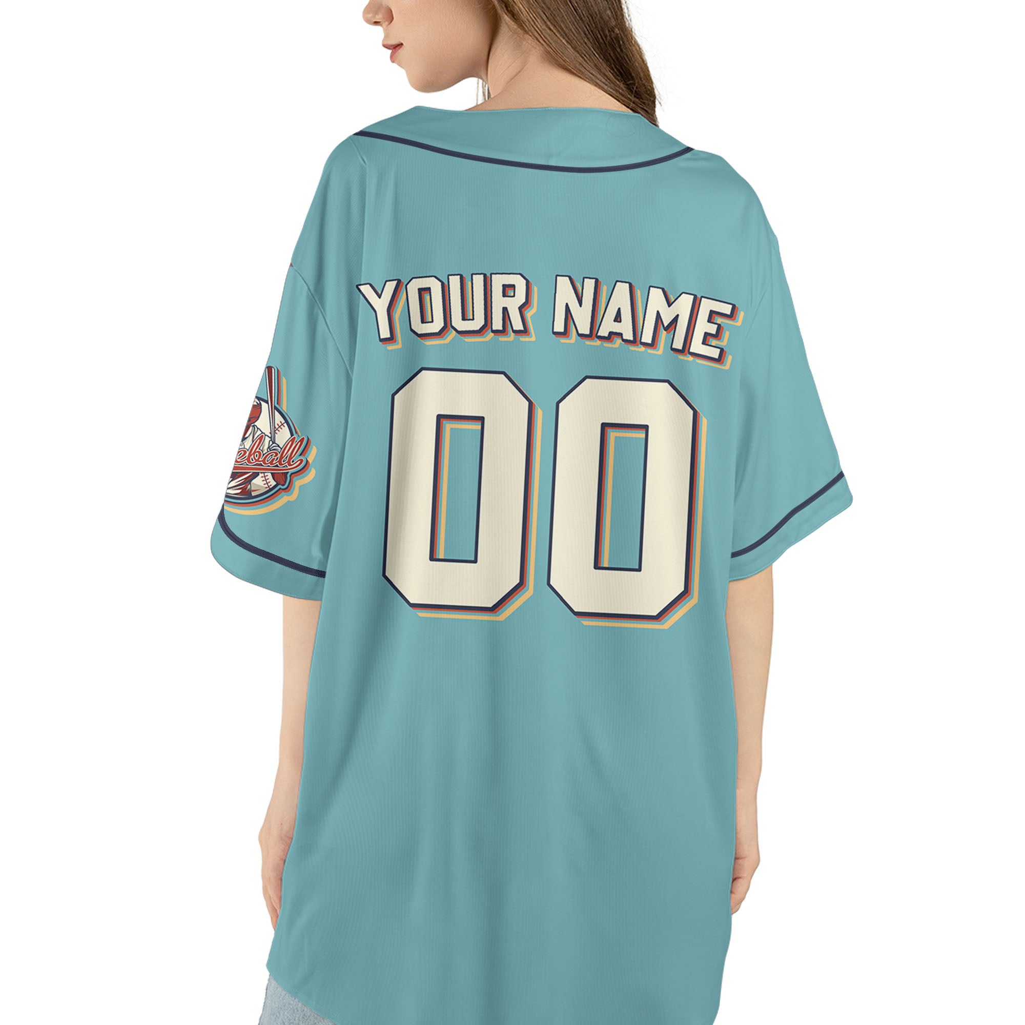 Personalized-Vintage-Team-Name-And-Number-Custom-Collection-Blue